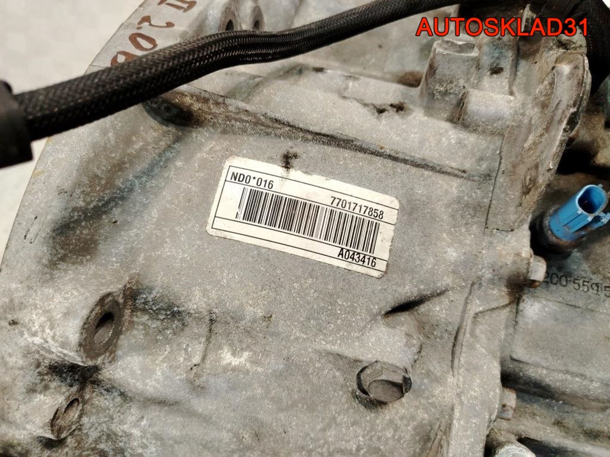 МКПП ND0016 Renault Megane 2 2,0 F4R770 7701717858, 14000 рублей, Дубовое