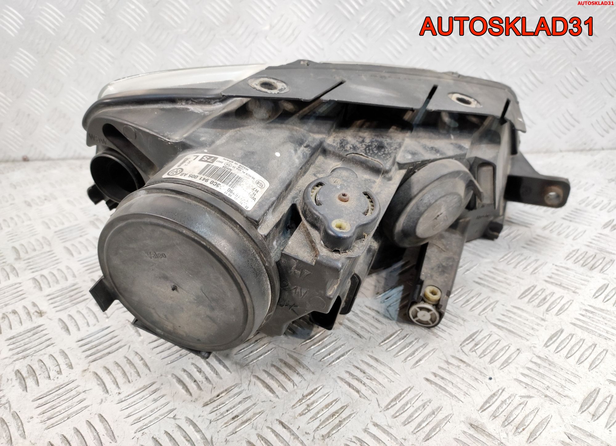 Фара левая Volkswagen Passat B6 3C0941005AB, 10000 рублей, Дубовое