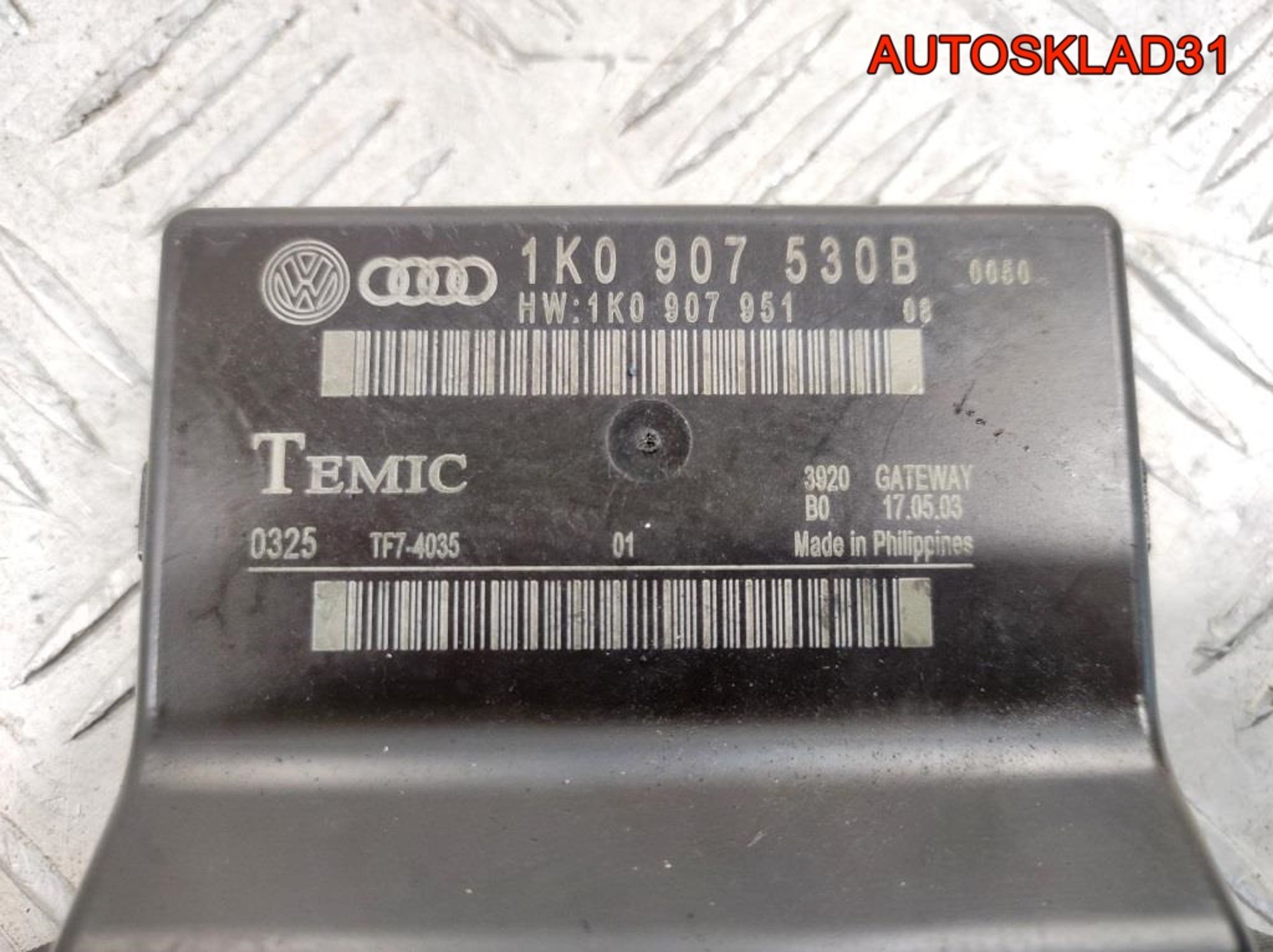 Блок управления Volkswagen Touran 1K0907530B, 1300 рублей, Дубовое