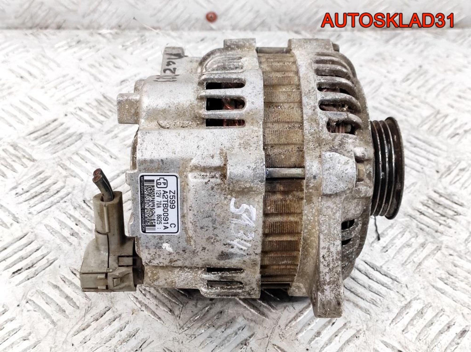Генератор 70A Mazda 323 BJ A2TB0091A, 8000 рублей, Дубовое