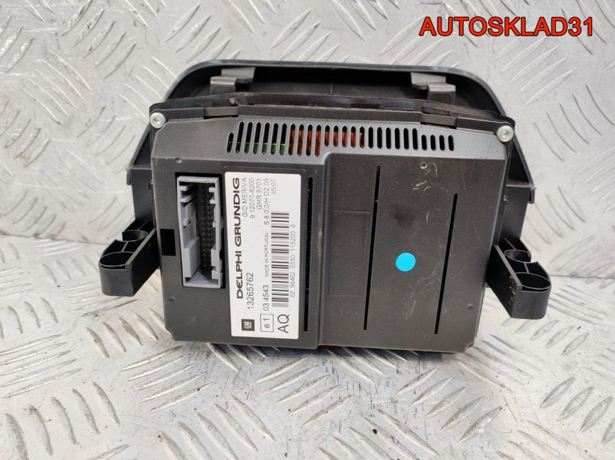 Дисплей информационный Opel Meriva A 13265762, 9000 рублей, Дубовое