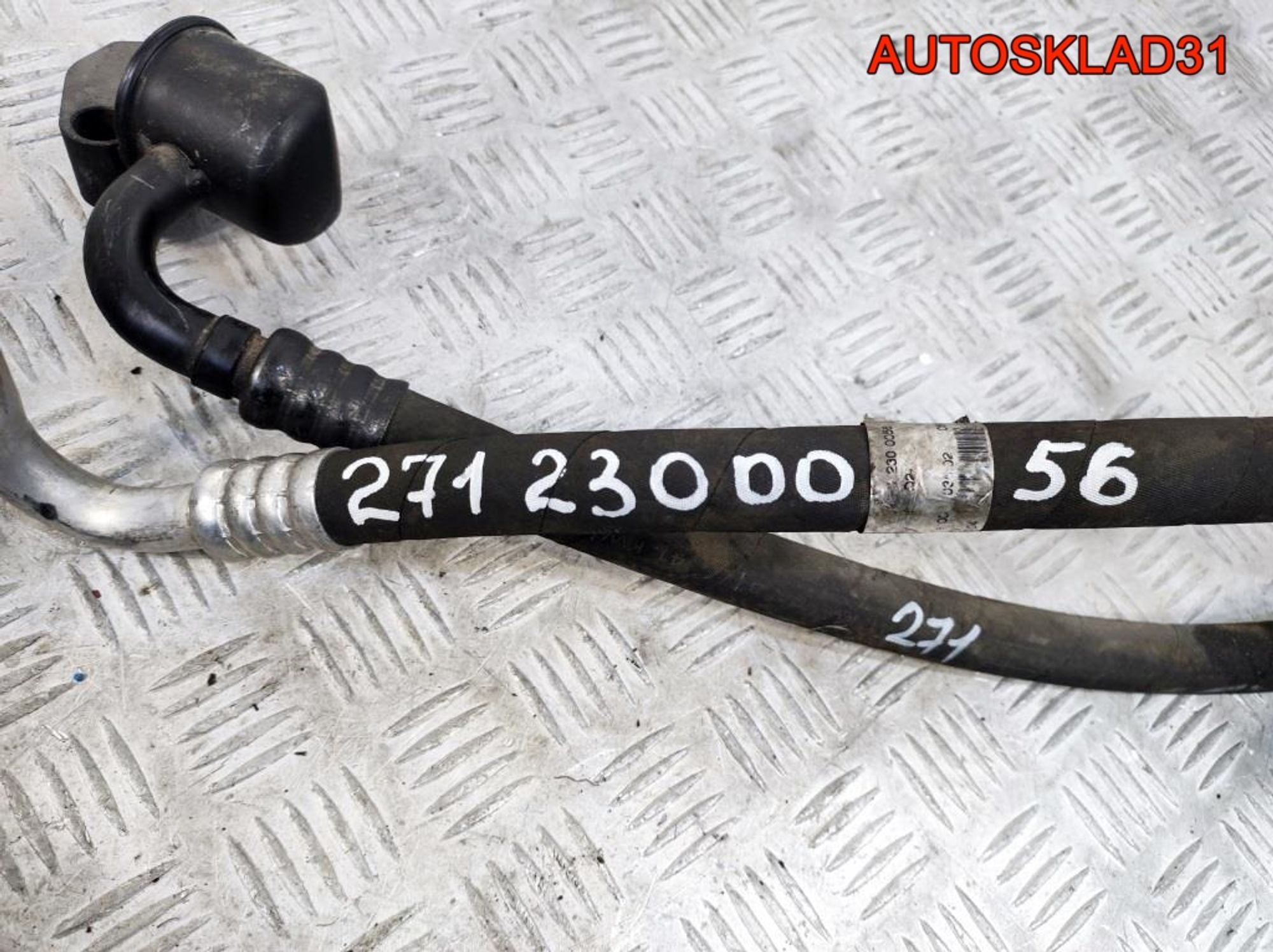 Трубка кондиционера Mercedes Benz W203 A2712300056, 1300 рублей, Дубовое