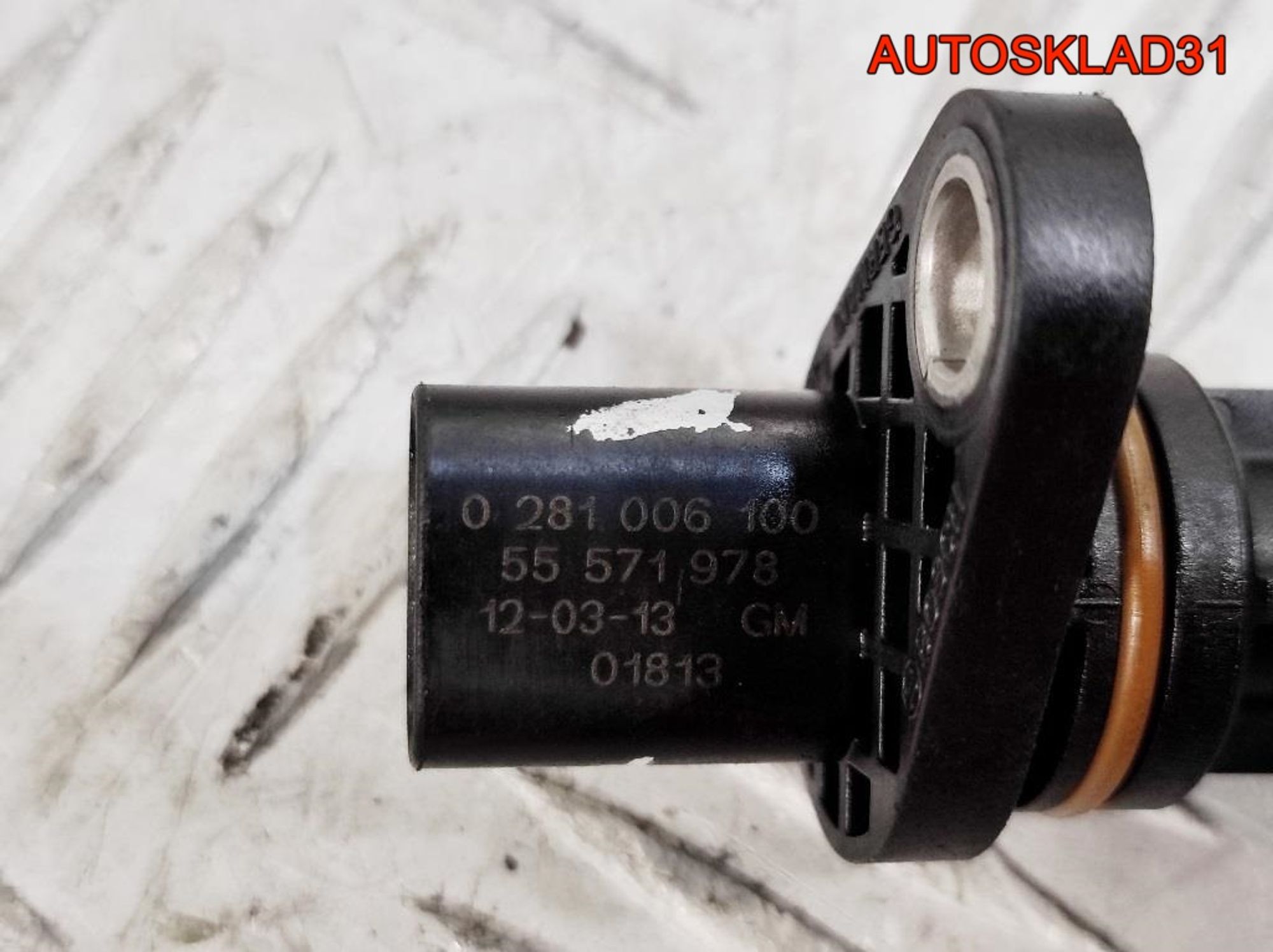 Датчик положения коленвала Opel Astra J 2,0 A20DTH 55571978, 900 рублей, Дубовое