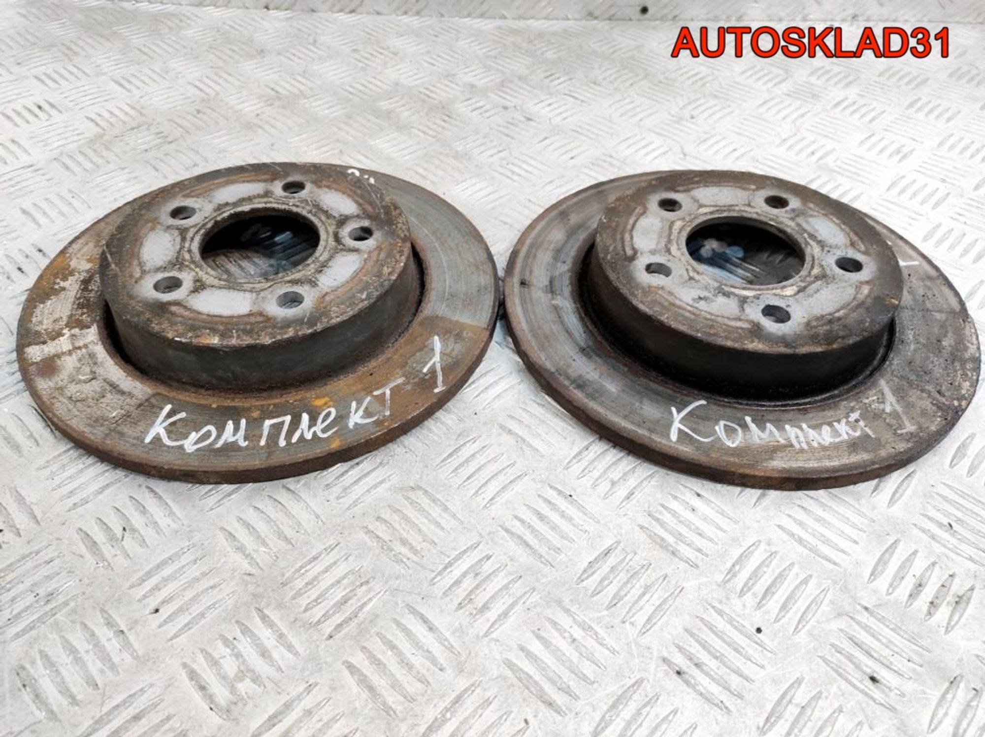 Диск тормозной задний 235 мм Комплект Ford Focus 2, 2700 рублей, Дубовое