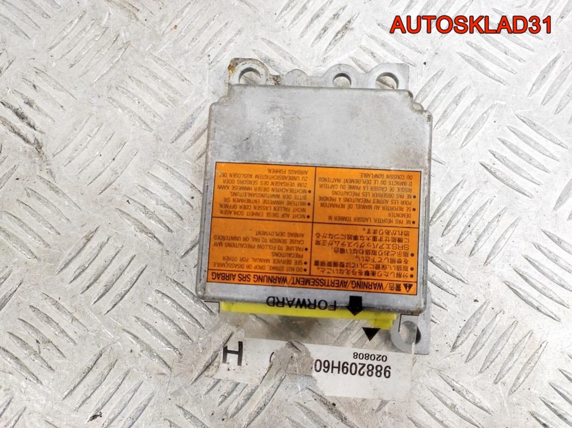 Блок управления AIR BAG Nissan X-Trail 988209H600, 900 рублей, Дубовое
