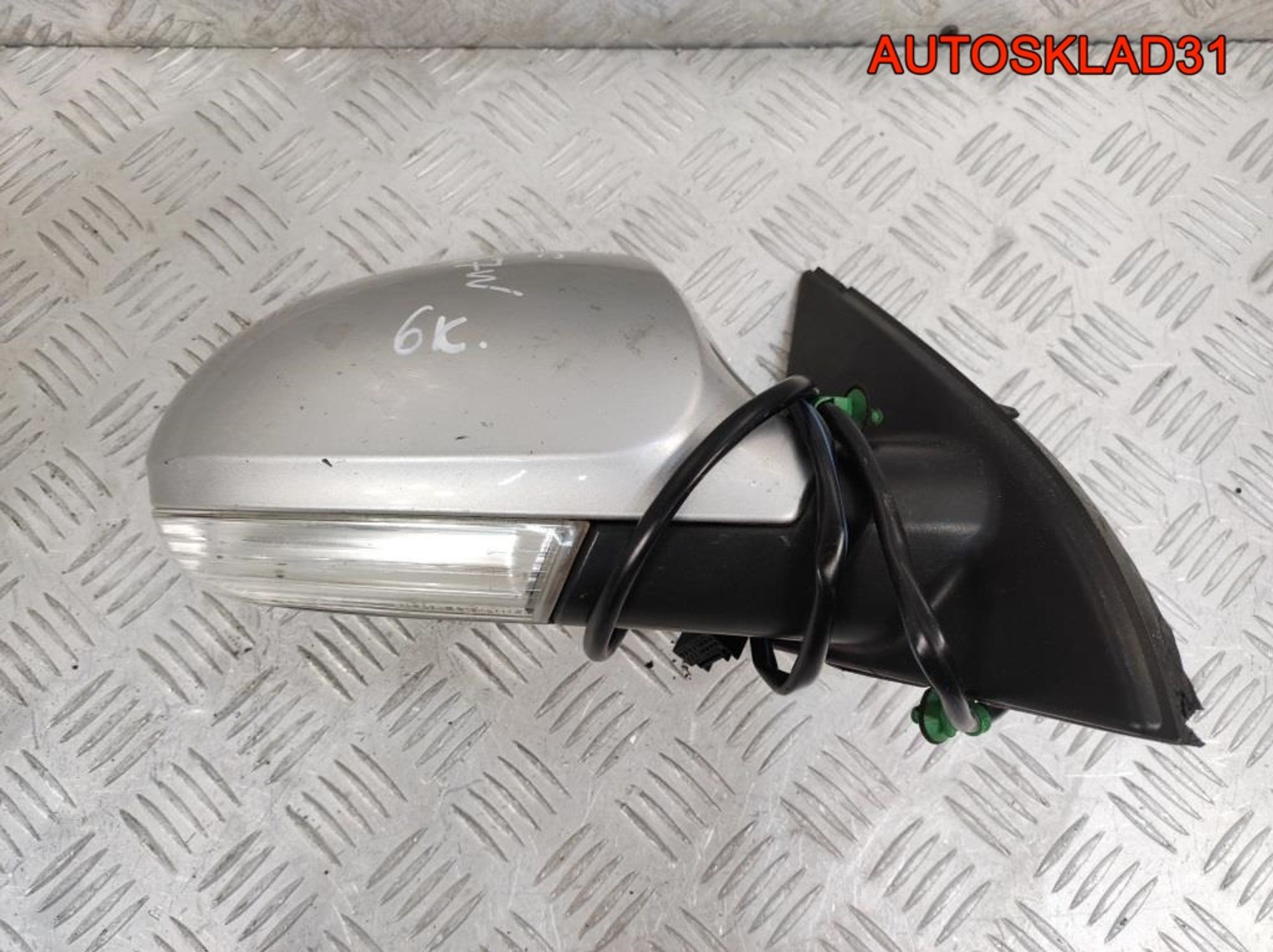 Зеркало правое 6 контактов VW Passat B6 3C1857508DP, 4500 рублей, Дубовое