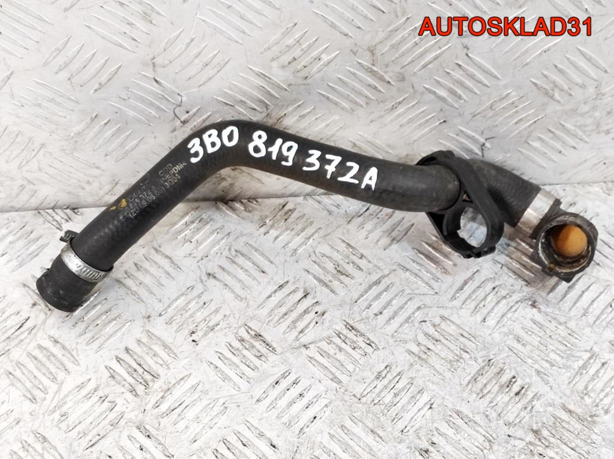 Шланг системы охлаждения VW Passat B5 1,9 AWX Дизель 3B0819372A, 1000 рублей, Дубовое