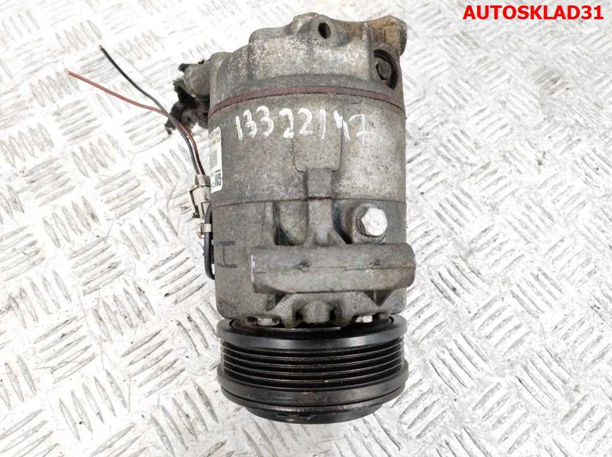Компрессор кондиционера Opel Astra H 1,6 Z16XER 13322147, 10000 рублей, Дубовое