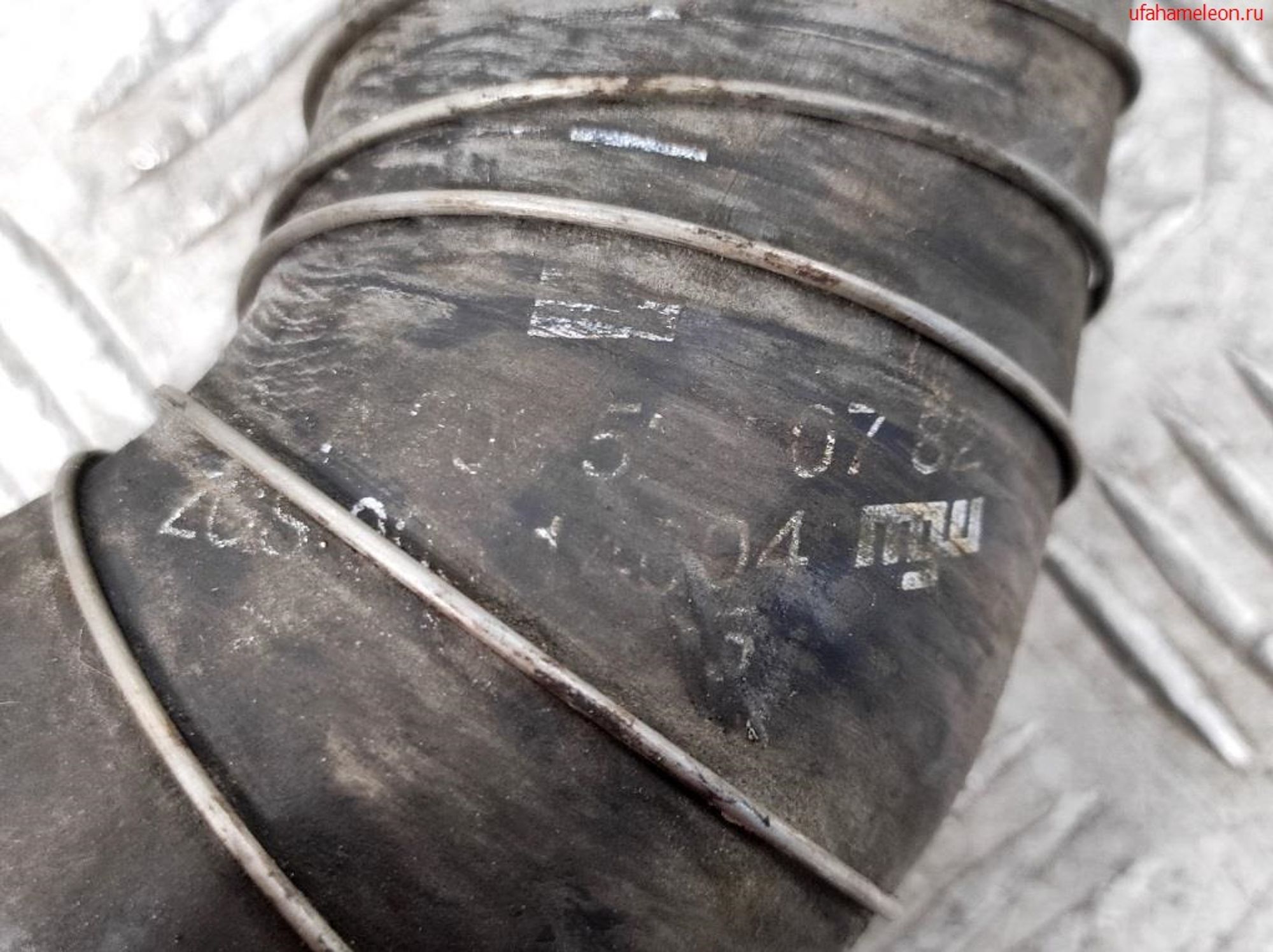 Патрубок интеркулера Mercedes Benz W203 1,8 Бензин A2035280782, 2500 рублей, Дубовое