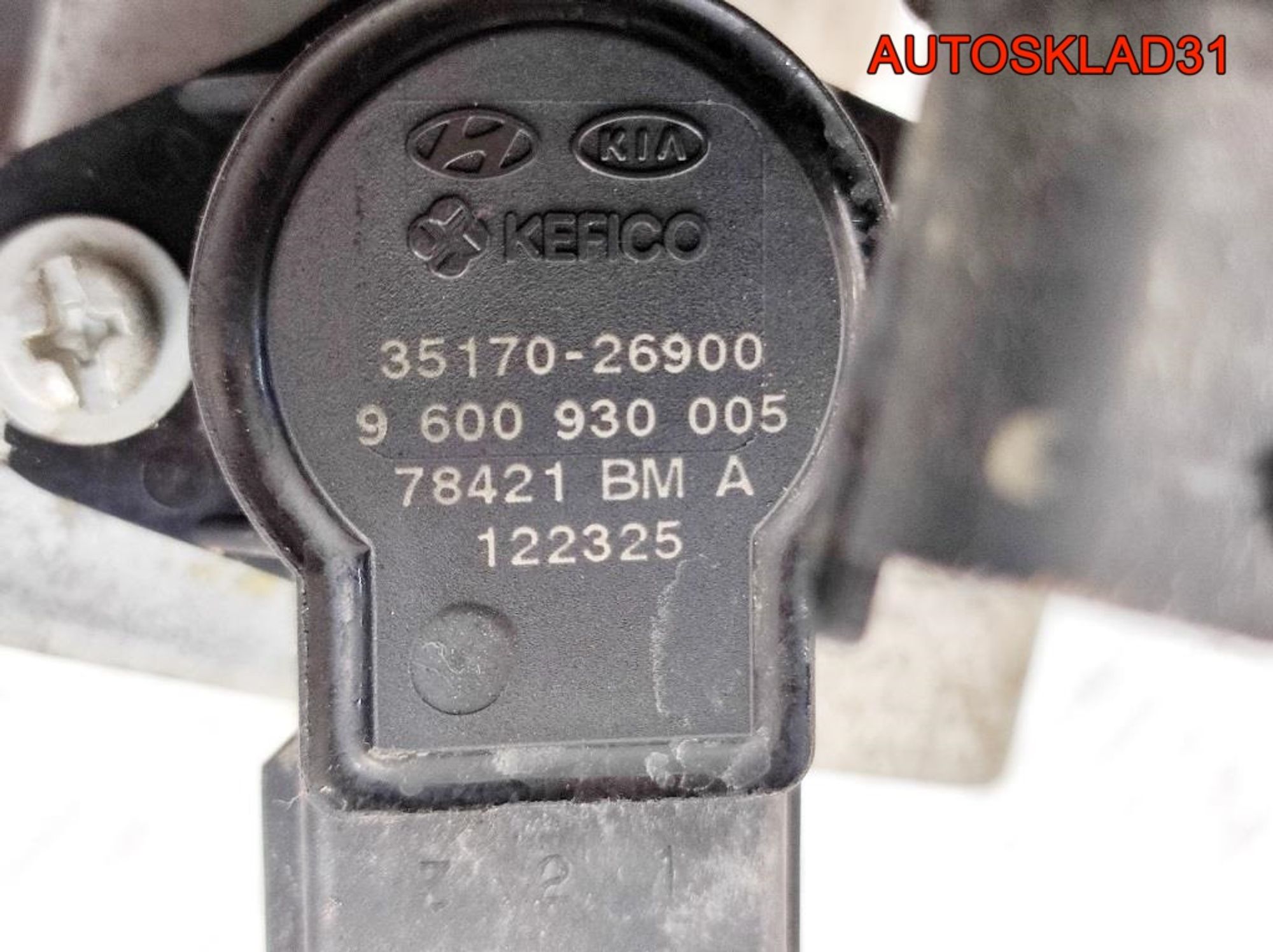 Заслонка дроссельная Kia Picanto G4HG 3510002950, 2300 рублей, Дубовое