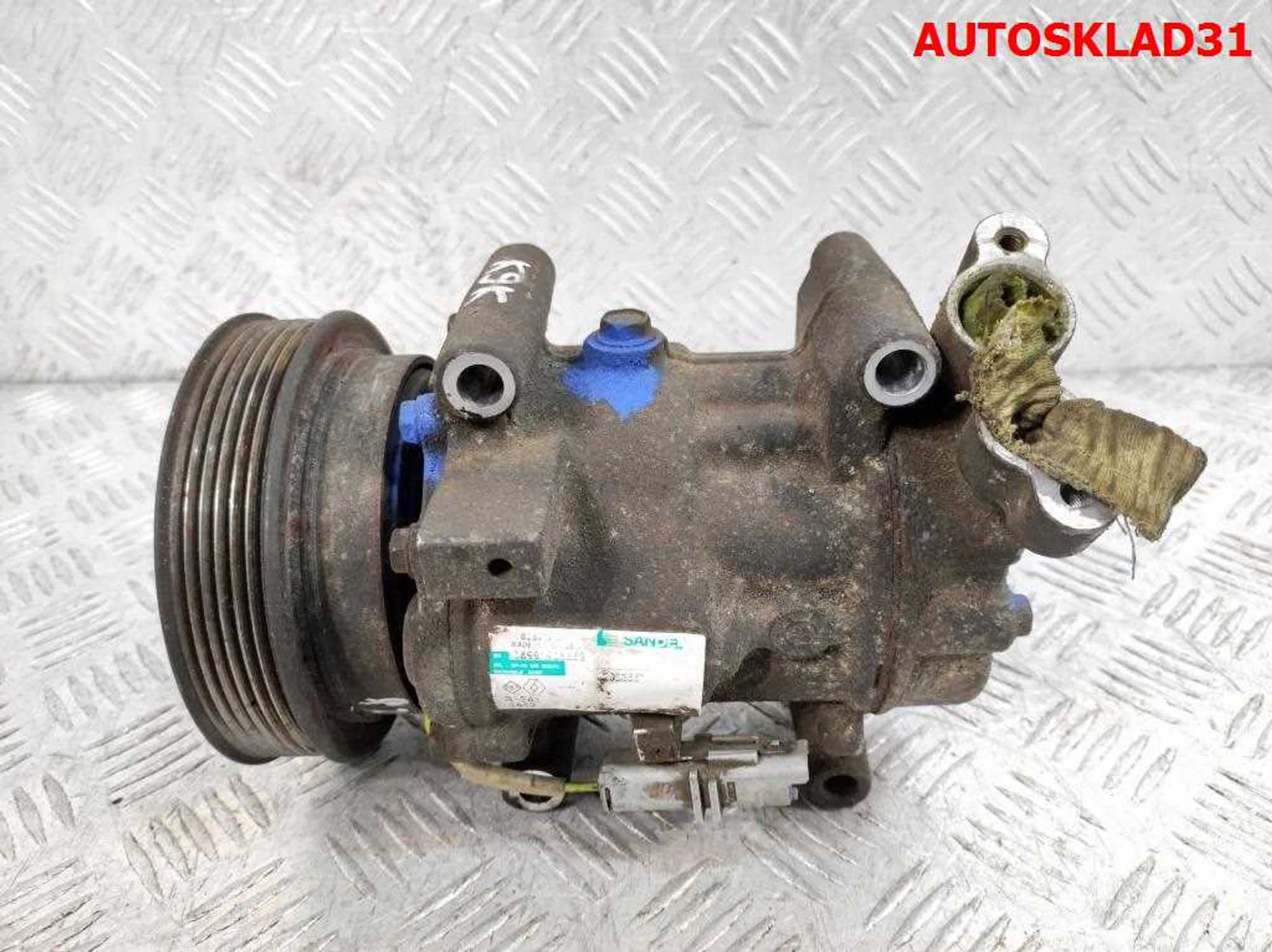 Компрессор кондиционера Nissan Note E11 1,5 K9K276 8200866437, 7000 рублей, Дубовое