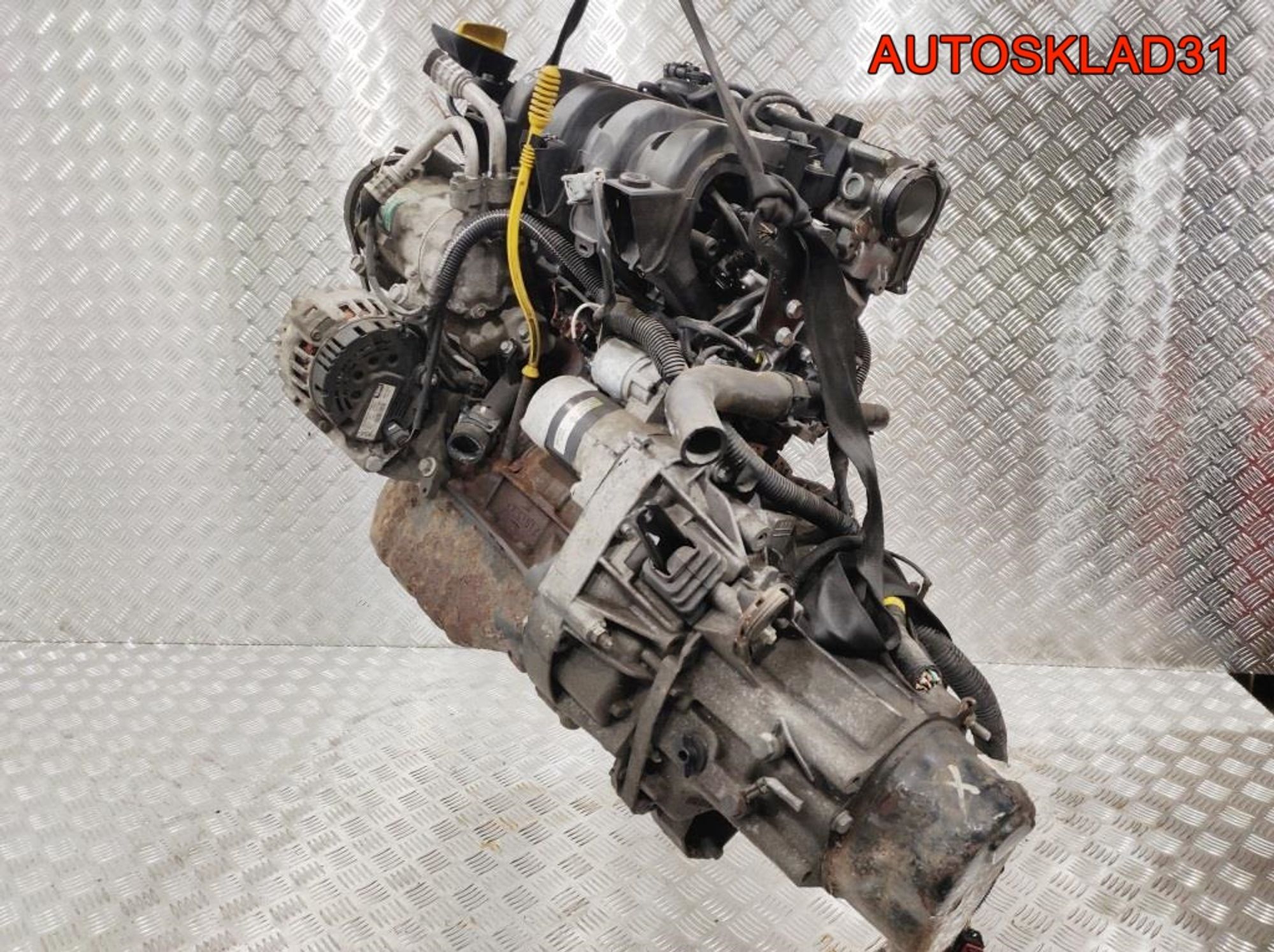 Двигатель D4F 722 Renault Clio 3 1.2 Бензин, 27000 рублей, Дубовое