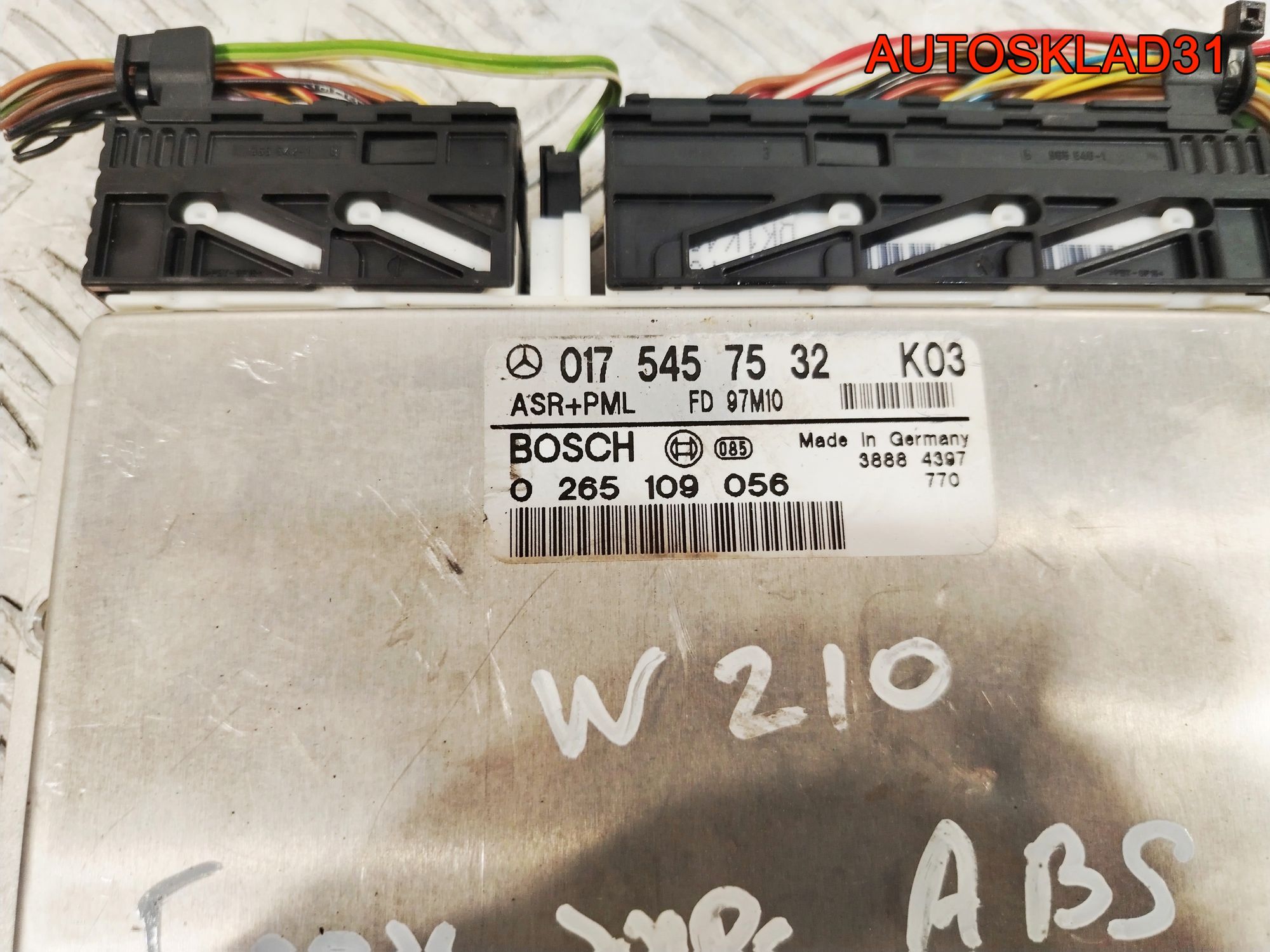 Блок управления ABS Mercedes Benz W210 A0175457532, 1100 рублей, Дубовое