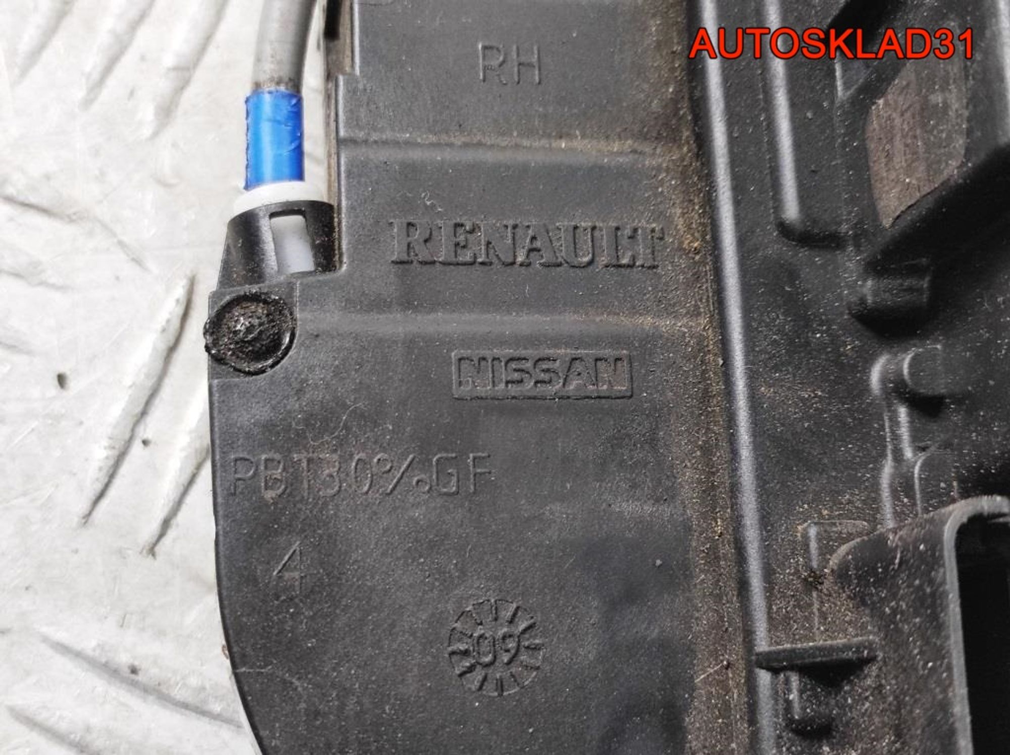 Замок двери передней правой Nissan Qashqai J10, 9000 рублей, Дубовое