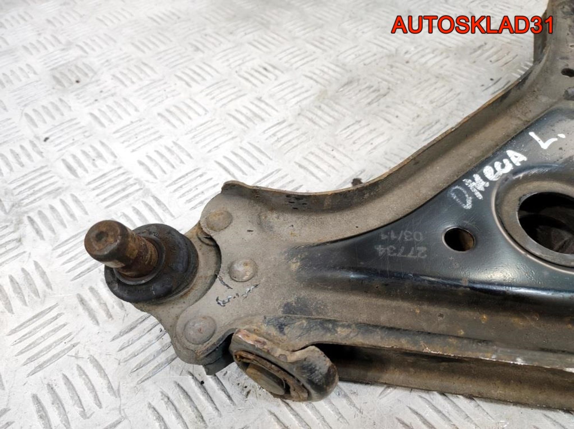 Рычаг передний левый нижний Opel Omega B 90576788, 3200 рублей, Дубовое