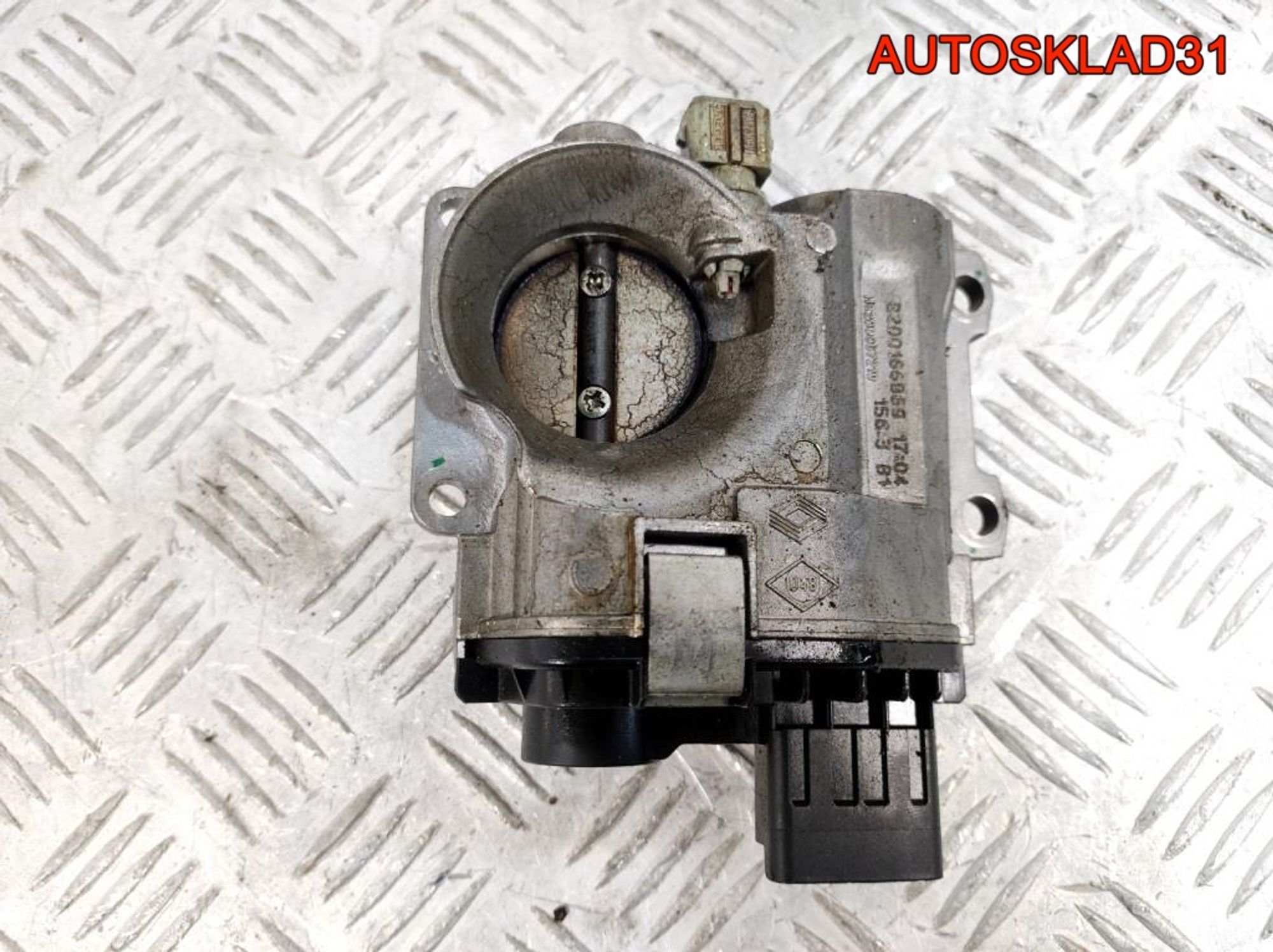 Заслонка дроссельная Renault Clio 2 1,2 D4F 8200166869, 2300 рублей, Дубовое