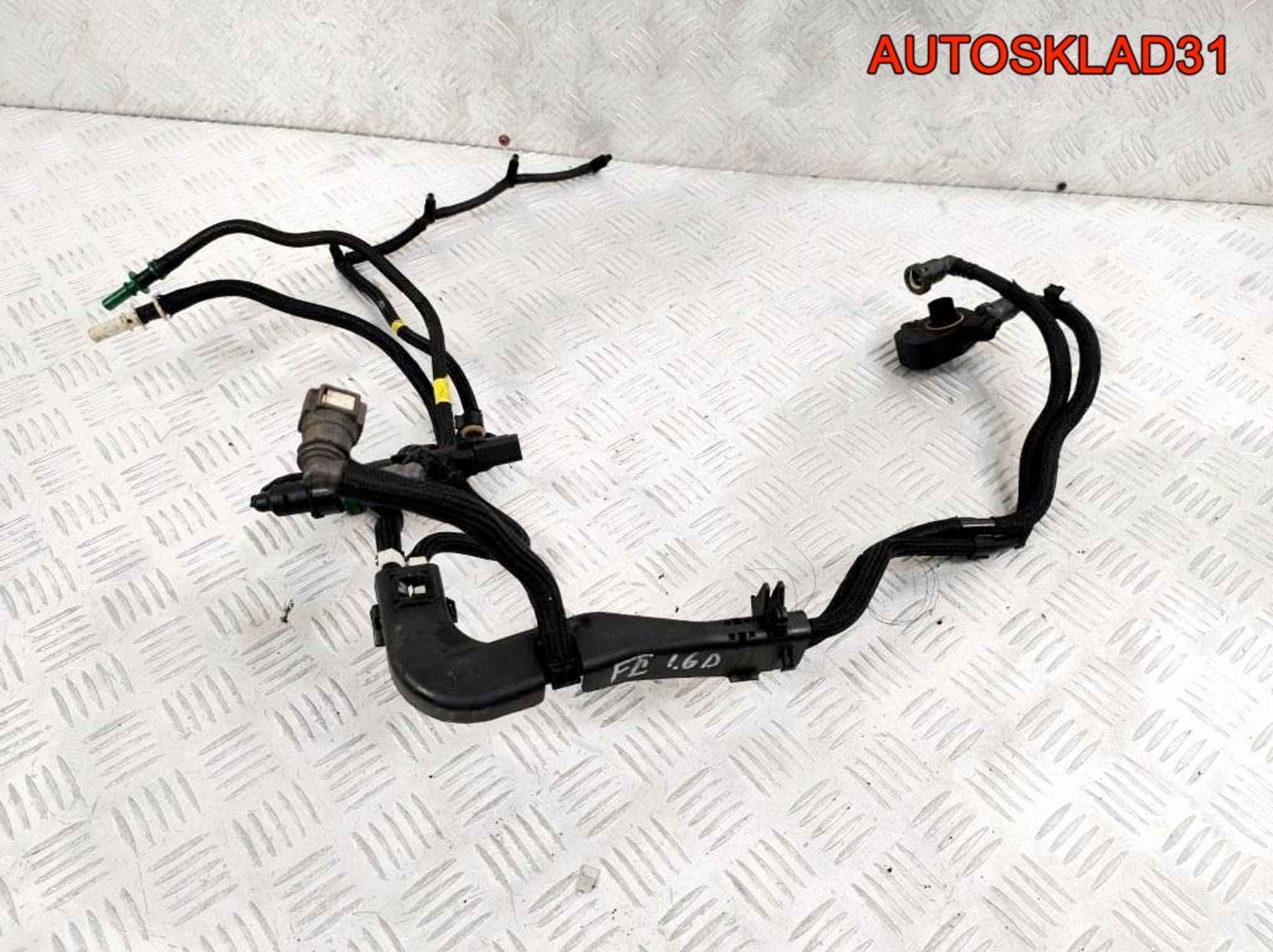 Топливная магистраль Ford Focus 2 1,6 9HZ Дизель, 3200 рублей, Дубовое