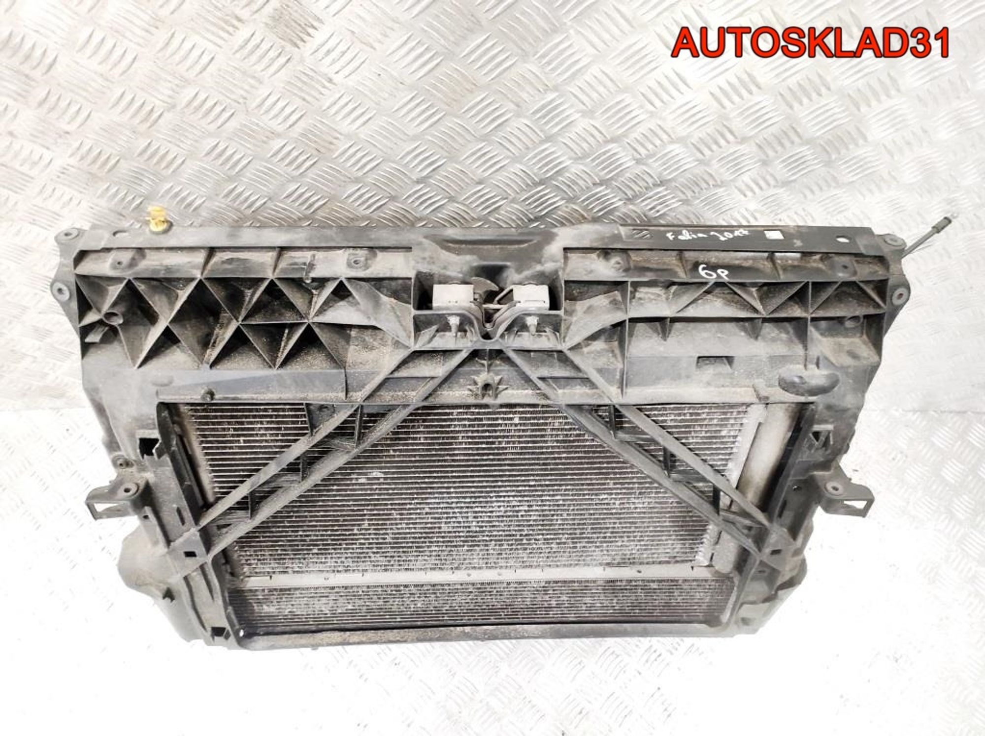 Кассета радиаторов в сборе Skoda Fabia 3 1,2 Бензин 6V0805588F (Р), 22000 рублей, Дубовое