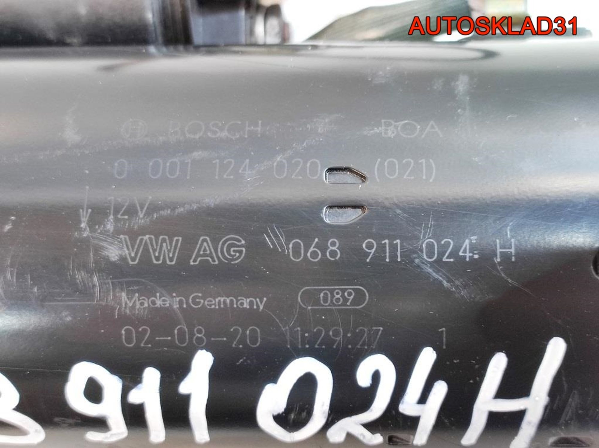 Стартер VW Passat B5 1,9 AVF Дизель 068911024H, 3200 рублей, Дубовое