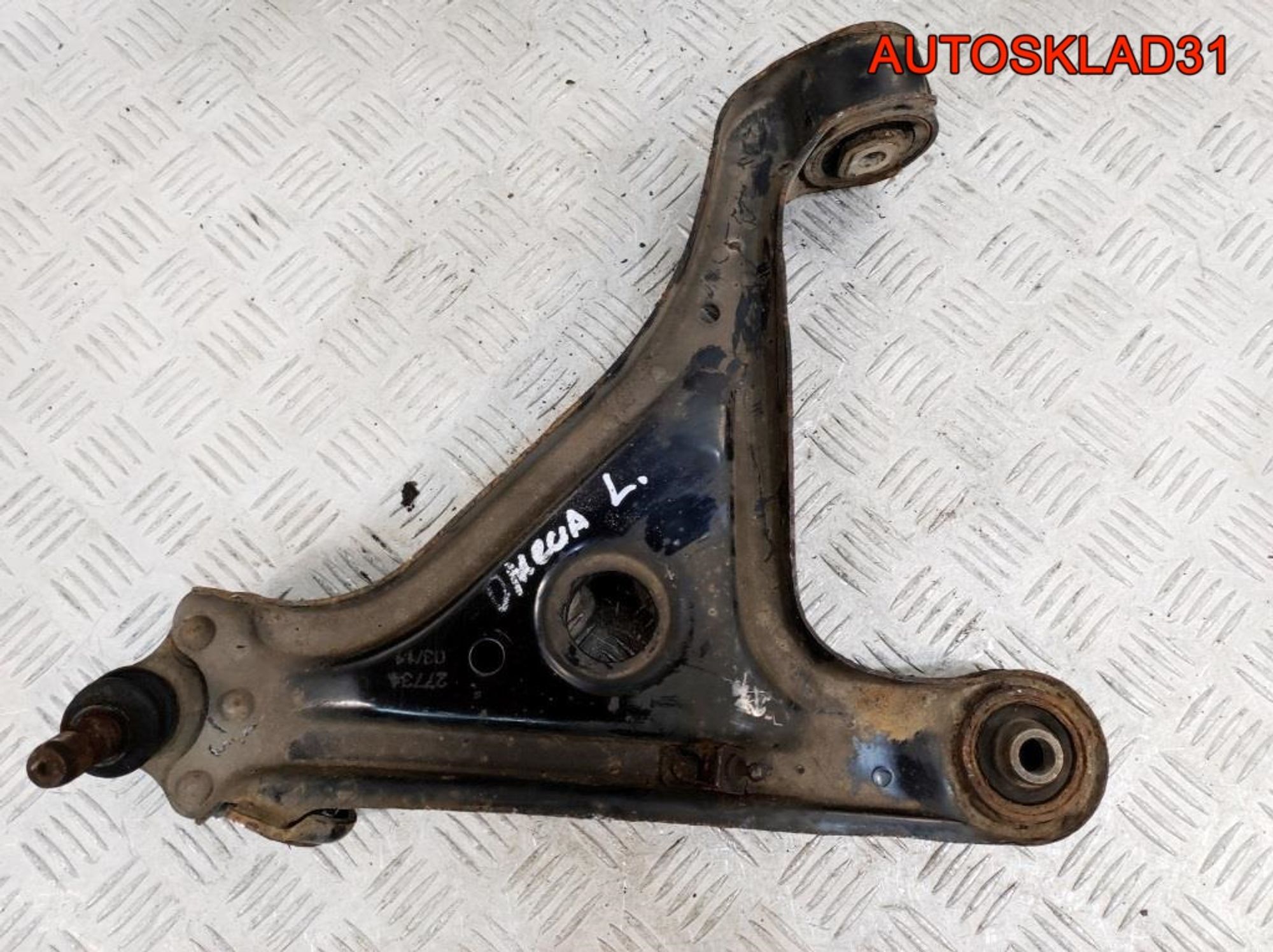 Рычаг передний левый нижний Opel Omega B 90576788, 3200 рублей, Дубовое