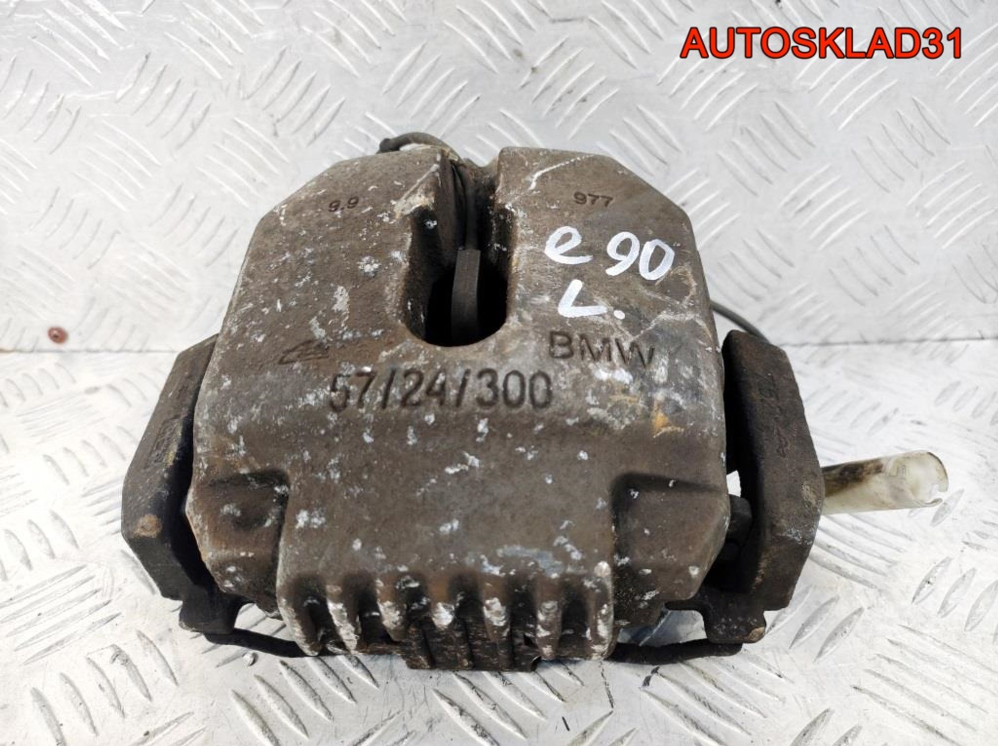 Суппорт тормозной перед левый BMW E90 34116769091, 2100 рублей, Дубовое