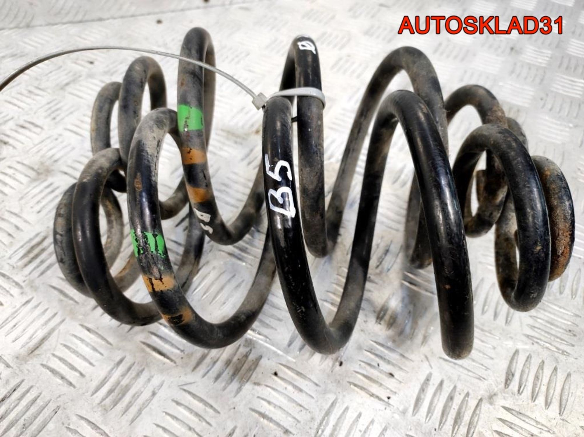 Пружина задняя VW Passat B5 3B0511115P Седан, 1800 рублей, Дубовое