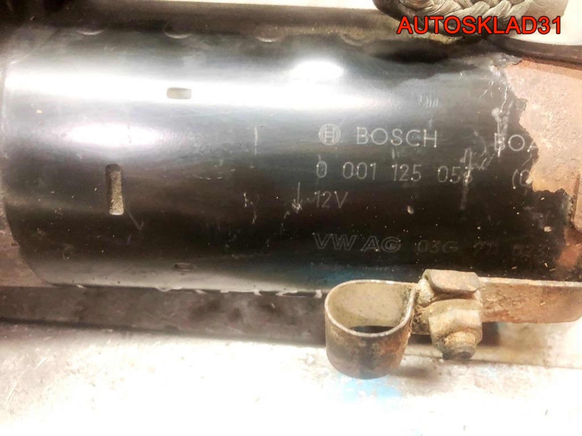 Стартер Audi A4 B7 2,0 BLB 0001125053 Дизель, 4500 рублей, Дубовое