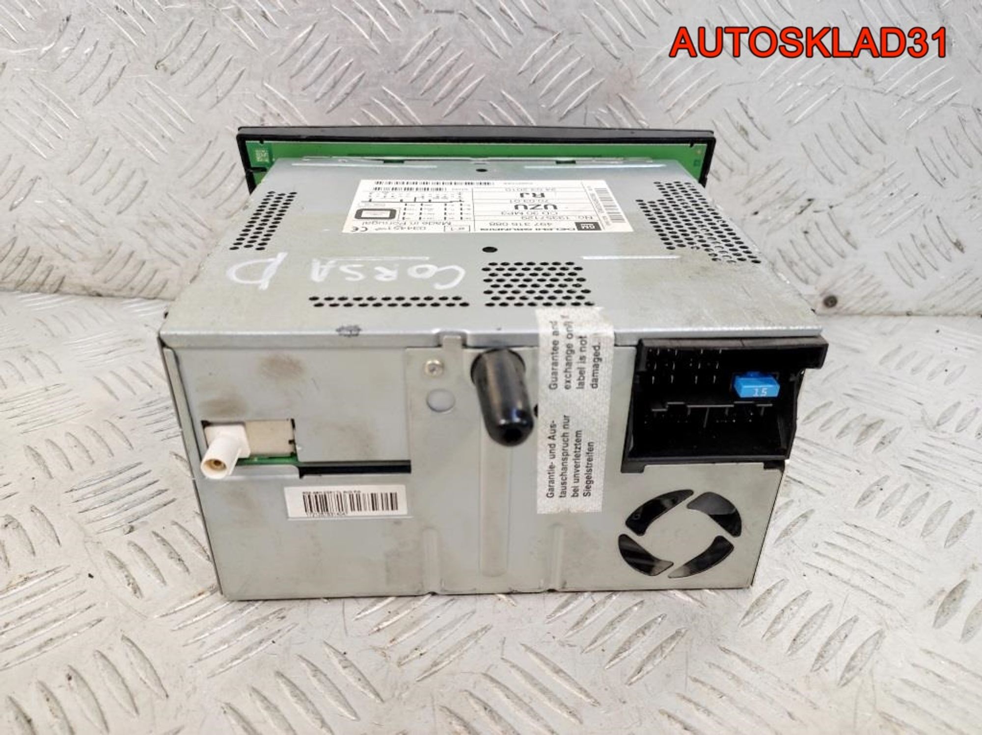 Магнитола Opel Corsa D CD 30 MP3 13357129, 1800 рублей, Дубовое