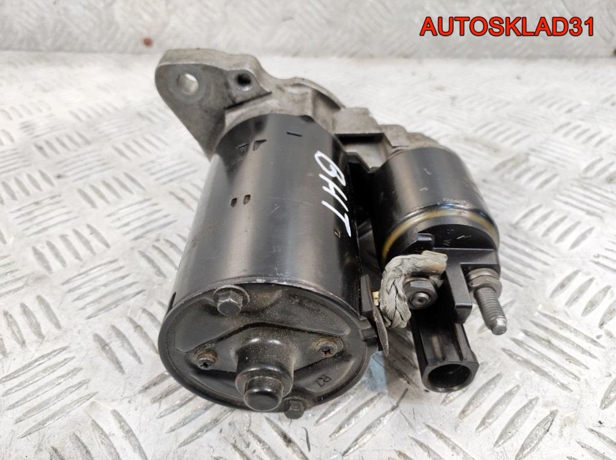 Стартер Audi A8 D3 6.0BHT Бензин 07C911023D, 5400 рублей, Дубовое