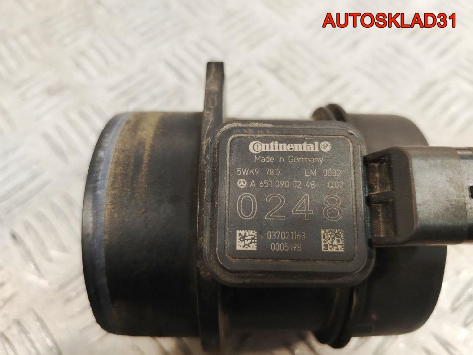 Расходомер воздуха Mercedes Benz W204 A6510900248, 4000 рублей, Дубовое
