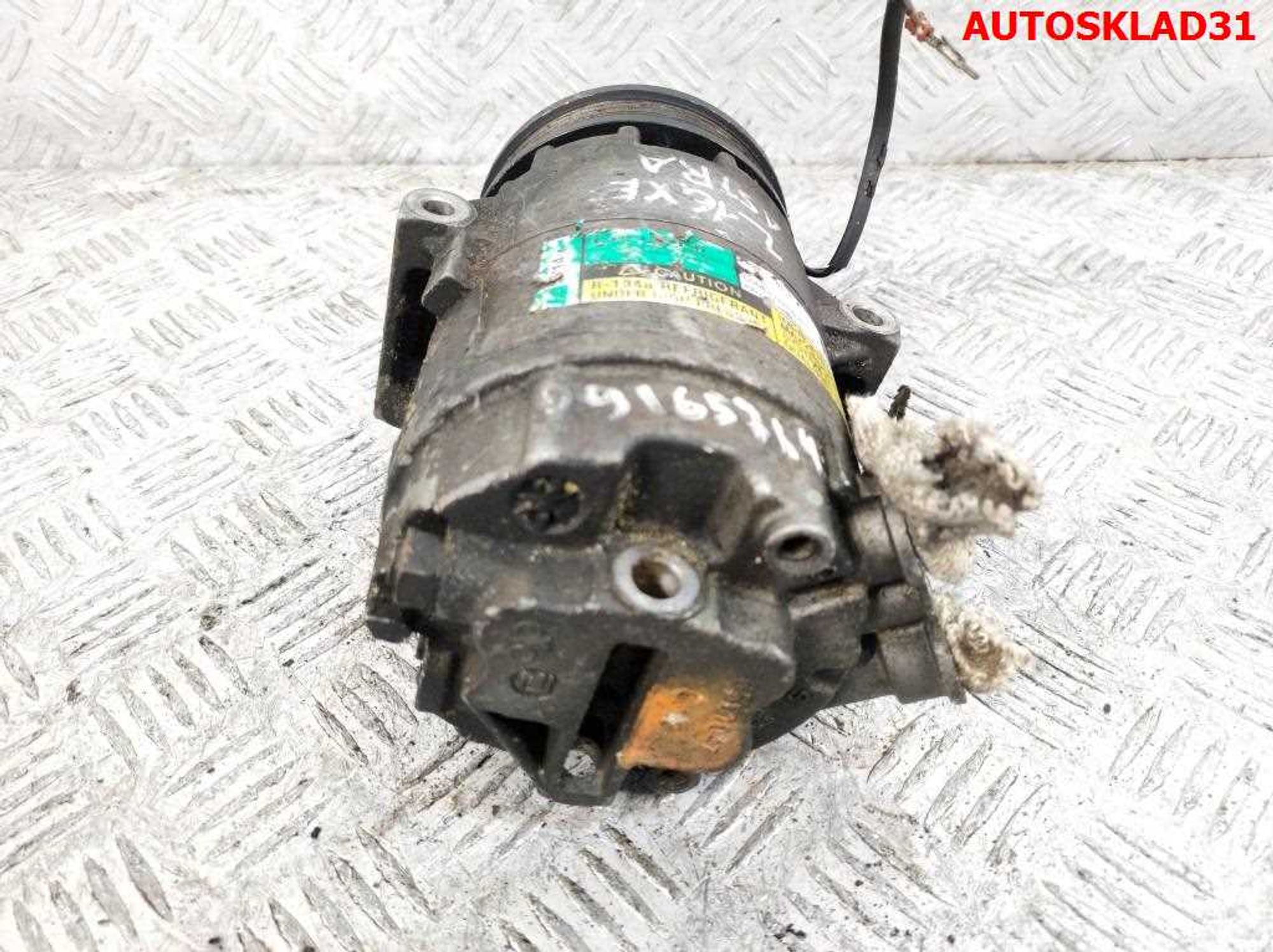 Компрессор кондиционера Opel Astra G 1,6 Z16XE Бензин 09165714, 4500 рублей, Дубовое