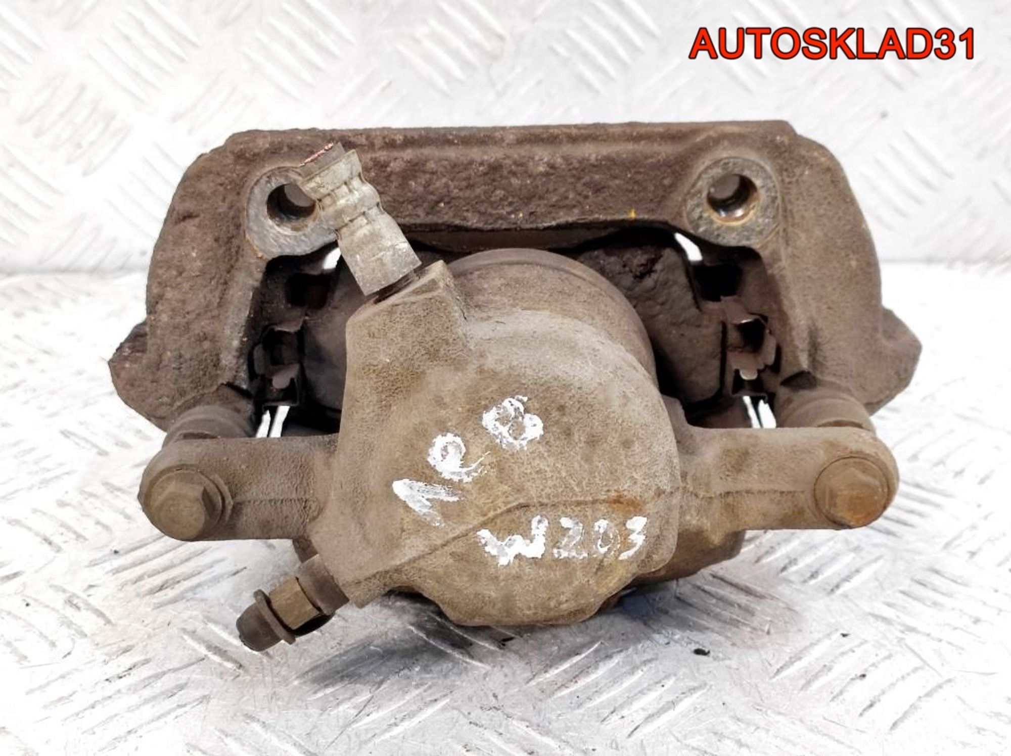 Суппорт тормозной передний левый Mercedes W203 A0034202183, 1000 рублей, Дубовое