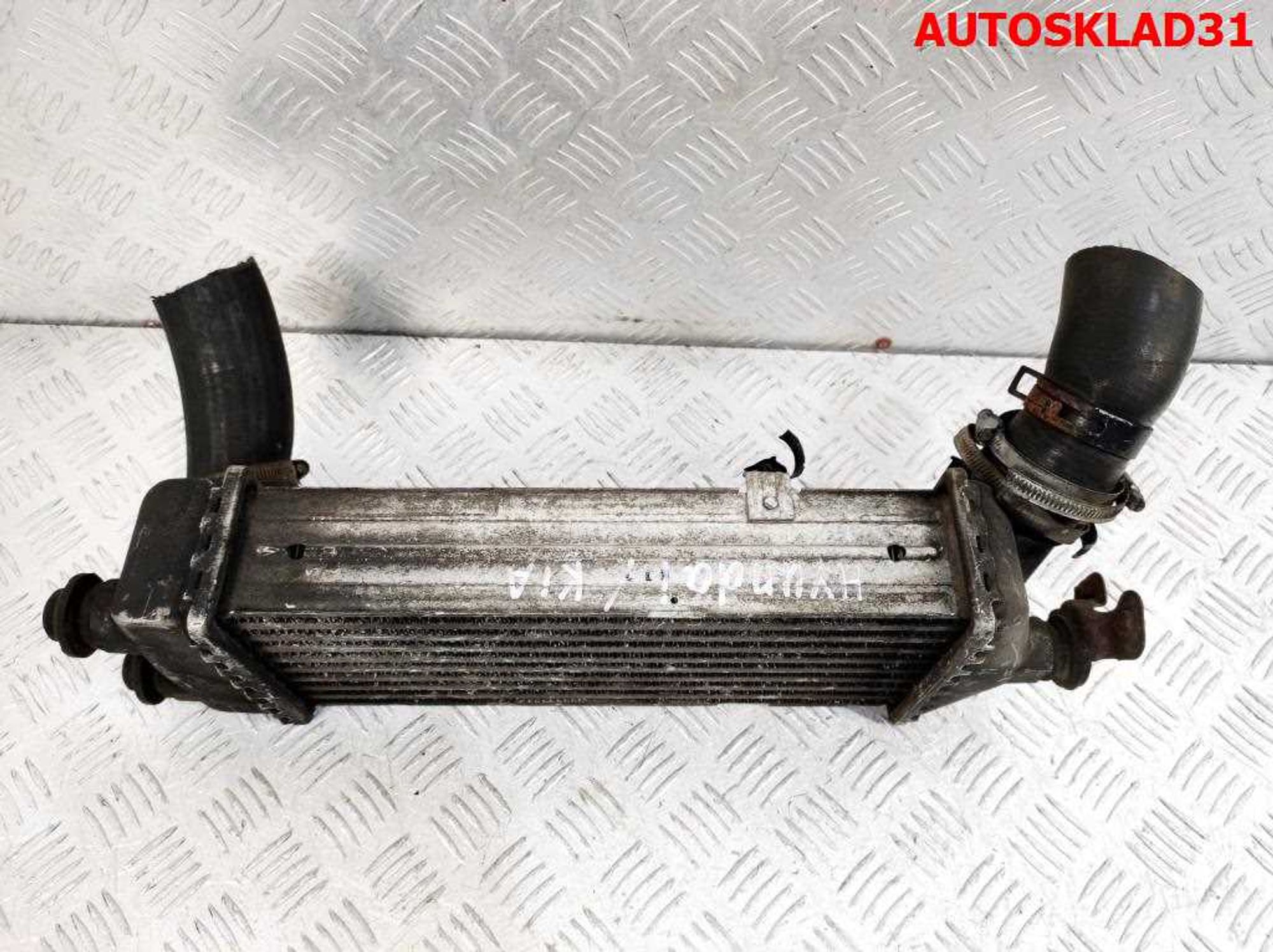 Интеркулер Kia Rio 1,5 D4FA Дизель 282712A401, 2000 рублей, Дубовое
