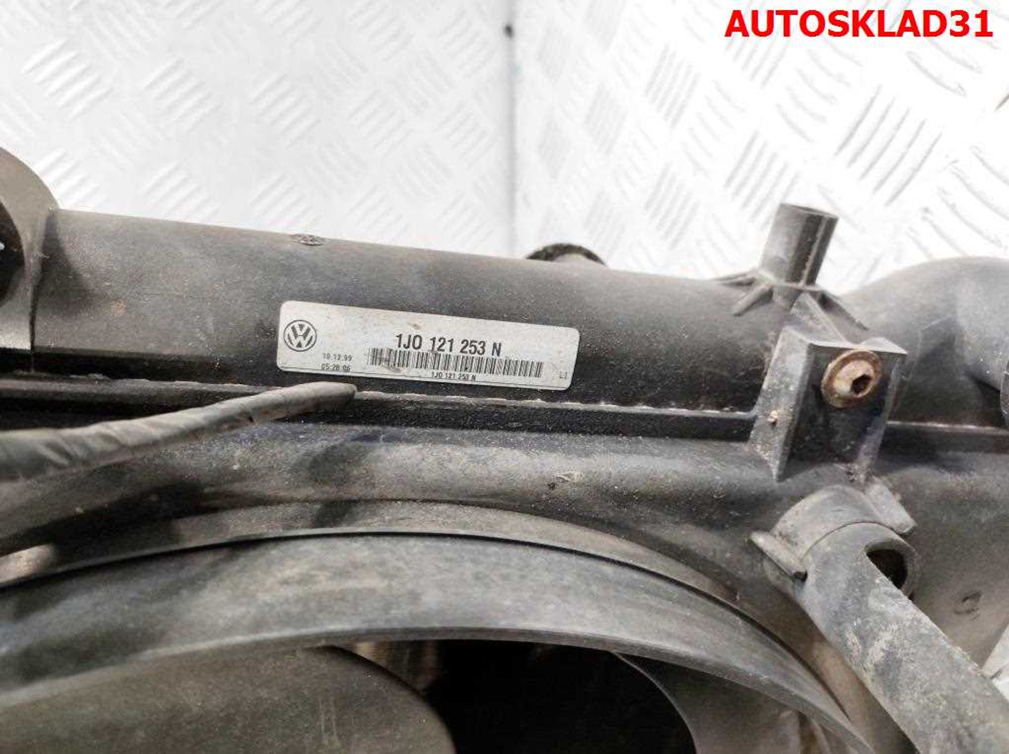 Кассета радиаторов в сборе VW Golf 4 1,8 Бензин 1J0121253N, 7000 рублей, Дубовое