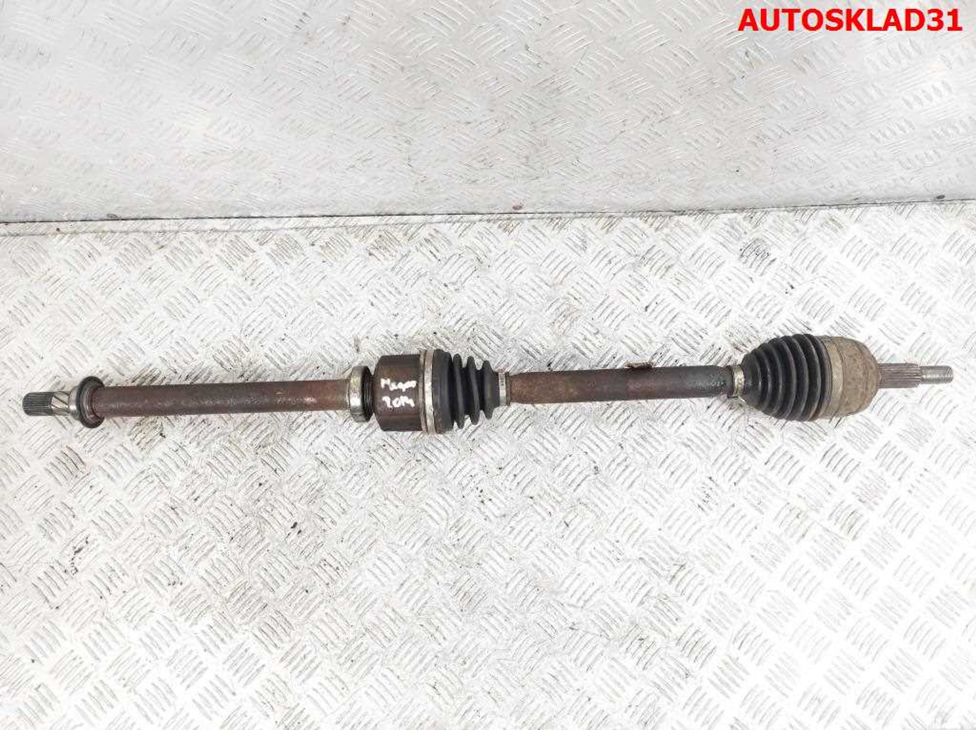 Полуось передняя правая Renault Megane 3 K9K 837 Дизель АКПП Робот, 7000 рублей, Дубовое