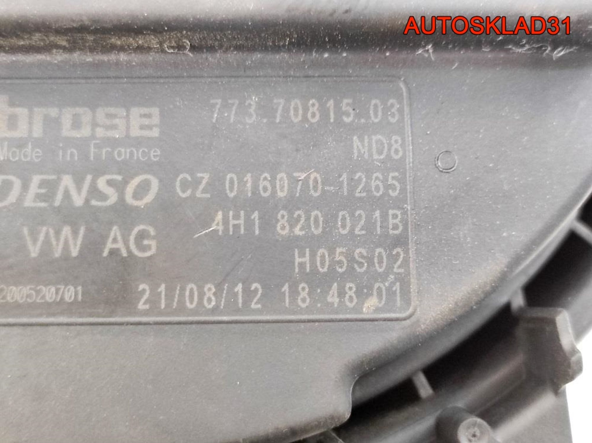 Моторчик отопителя Audi A6 C7 4G 4H1820021B, 6000 рублей, Дубовое