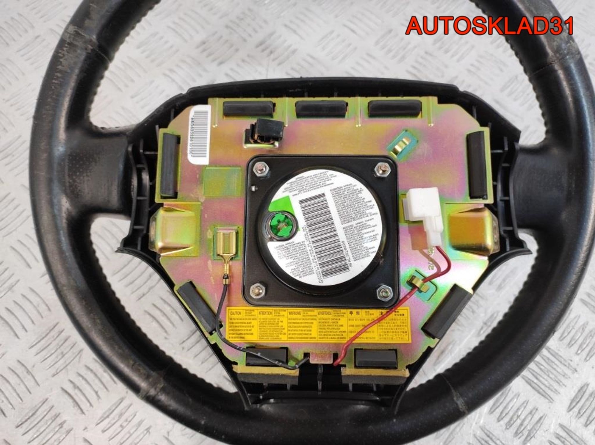 Рулевое колесо с AIR BAG Hyundai Coupe 2 561102C380LK, 4500 рублей, Дубовое