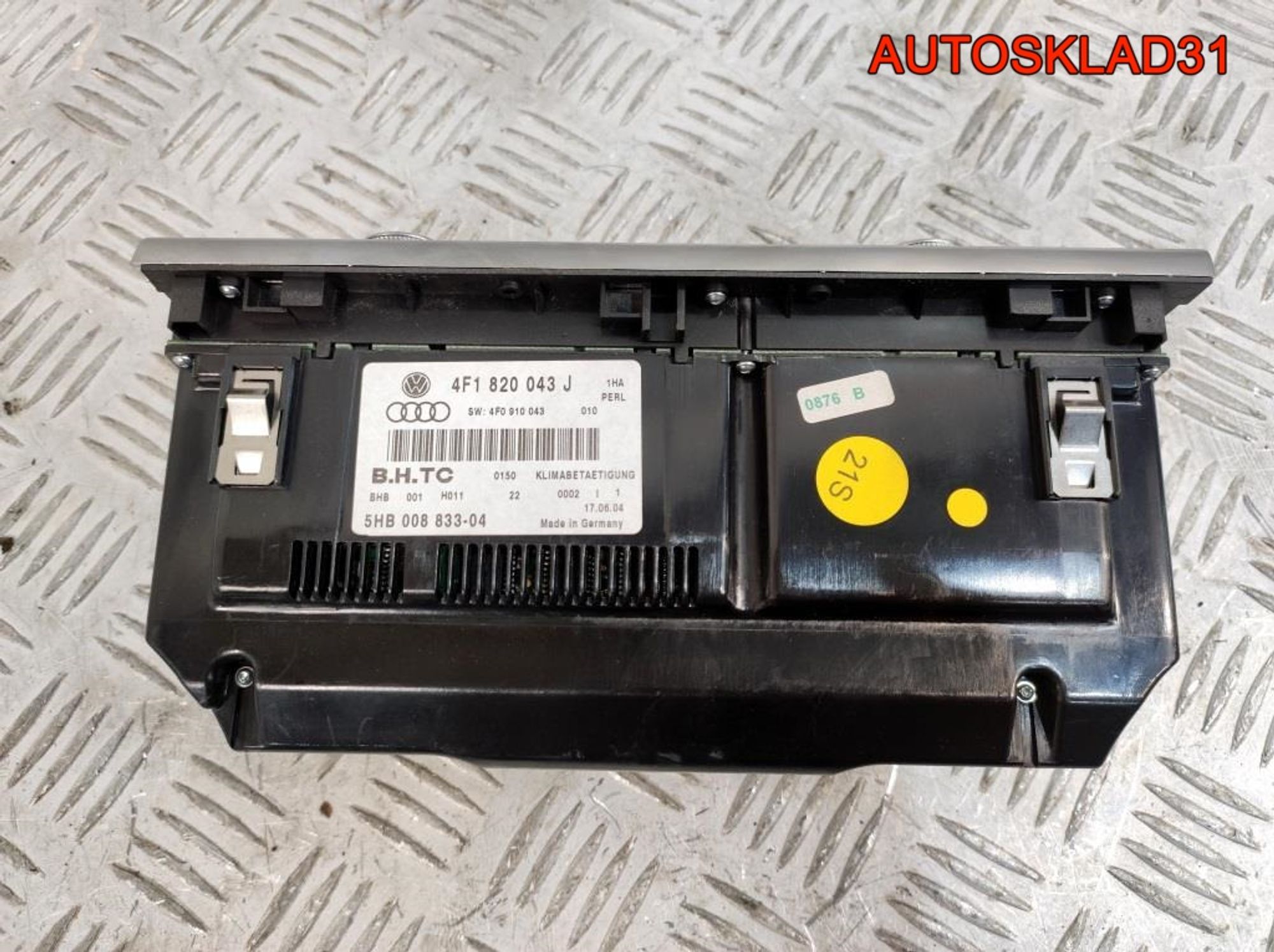 Блок климат контроля Audi A6 C6 4F1820043J, 4100 рублей, Дубовое