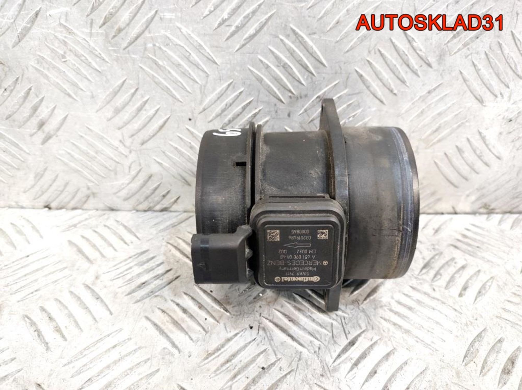 Расходомер воздуха Mercedes GLK X204 A6510900148, 4500 рублей, Дубовое