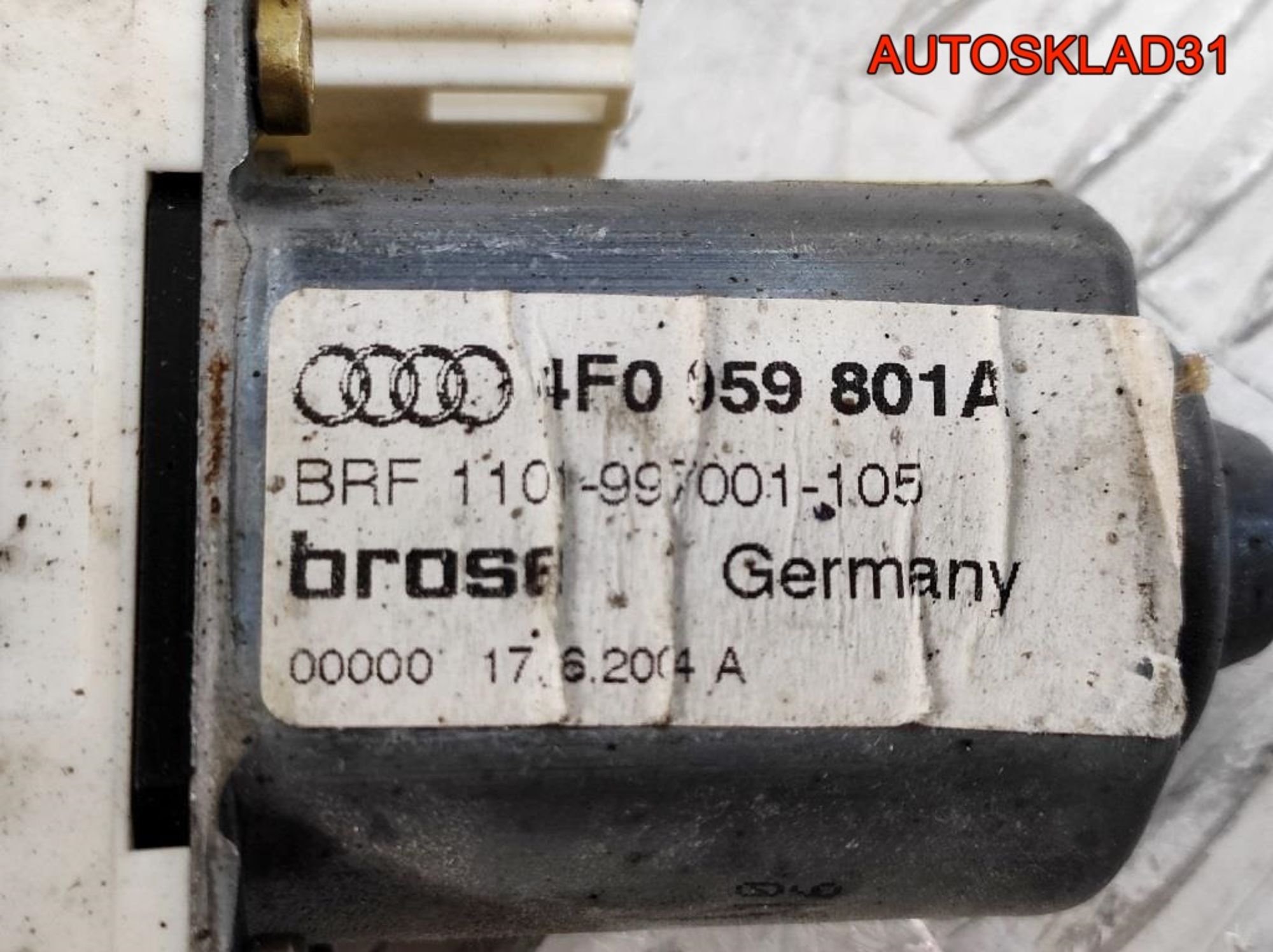 Стеклоподъемник задний левый Audi A6 C6 4F0839461, 2300 рублей, Дубовое