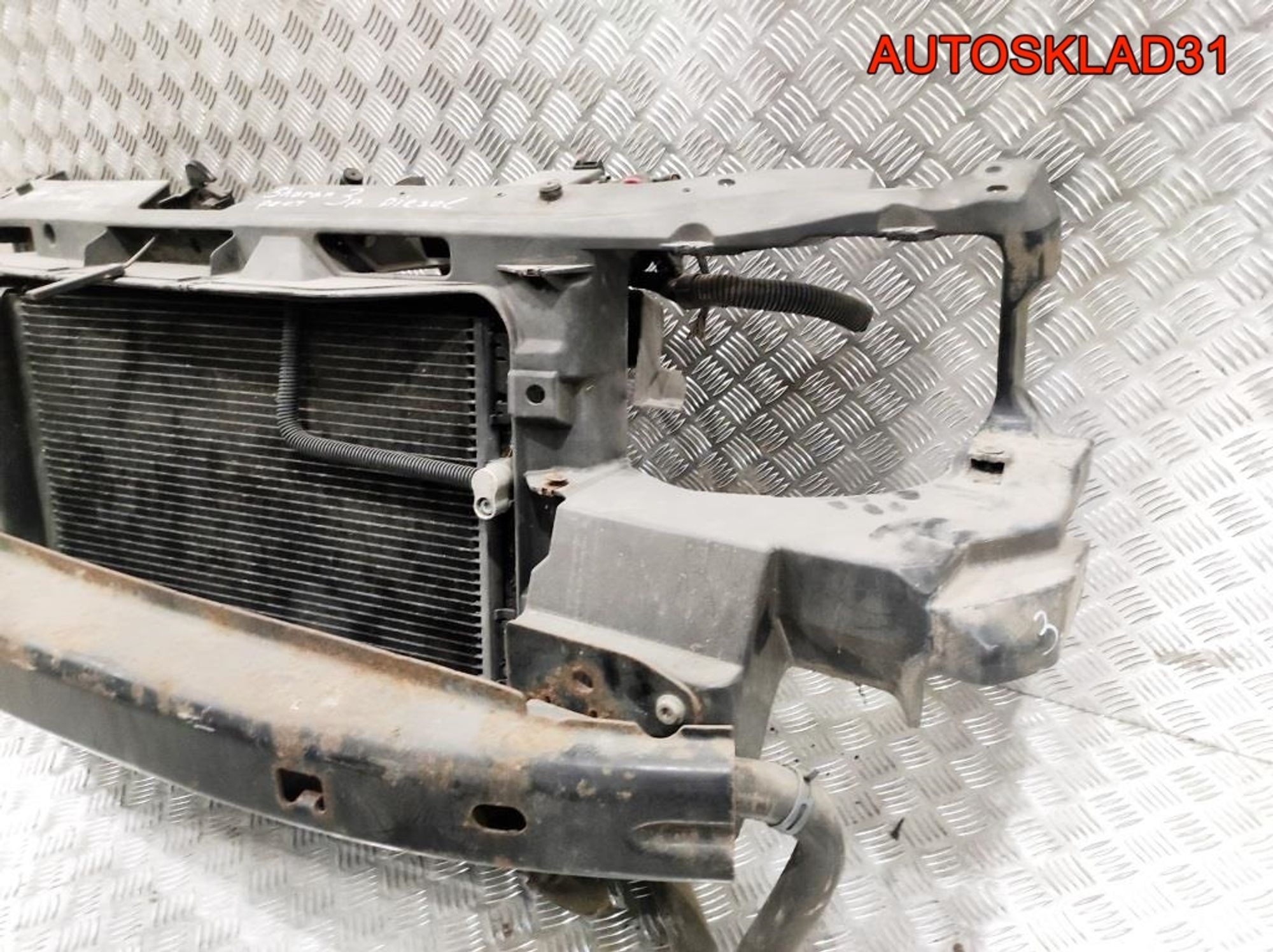 Панель передняя в сборе VW Sharan 1 Рест Дизель 7M3805598R, 17000 рублей, Дубовое