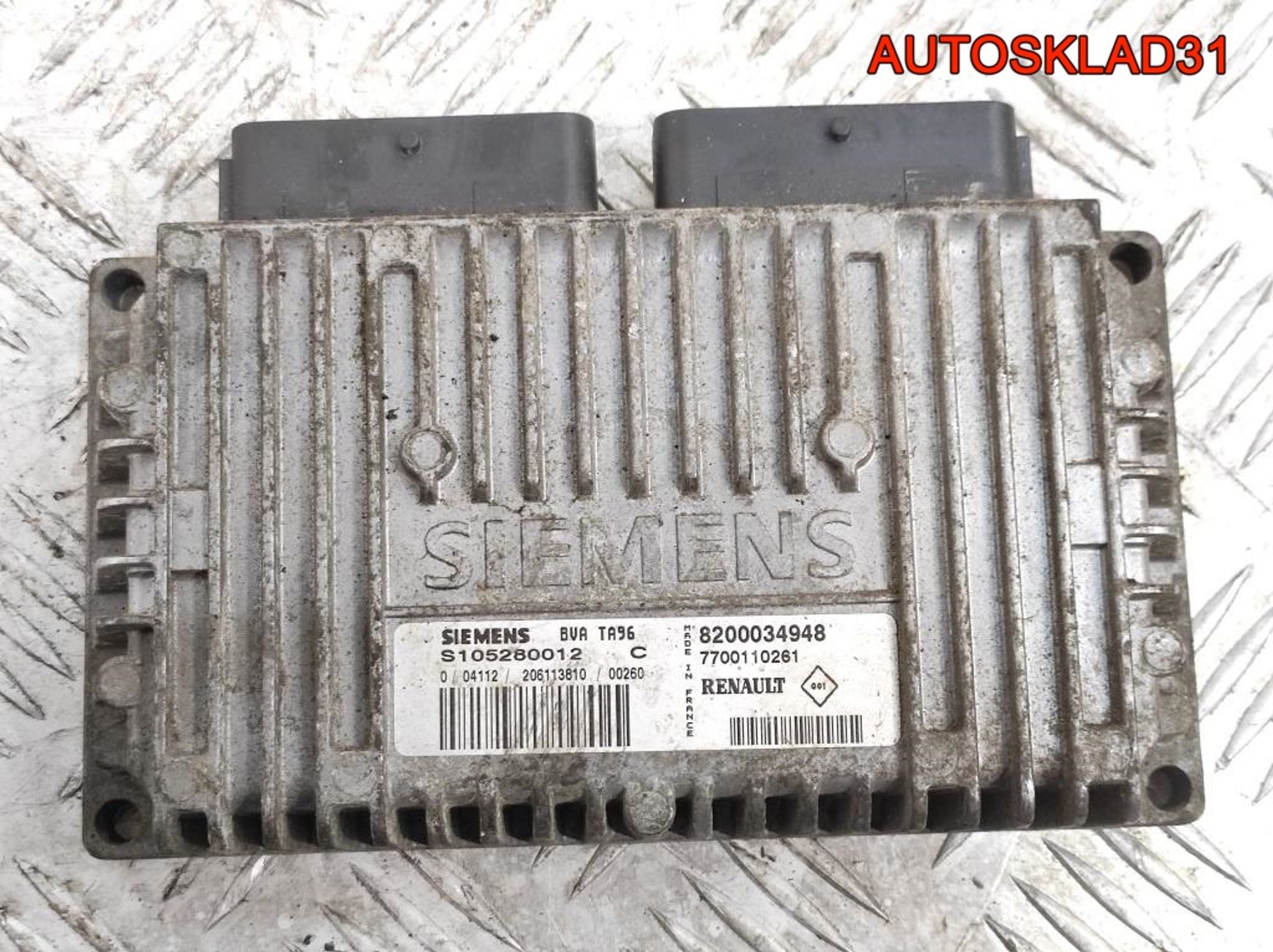 Блок управления АКПП Renault Scenic 1 8200034948, 6000 рублей, Дубовое