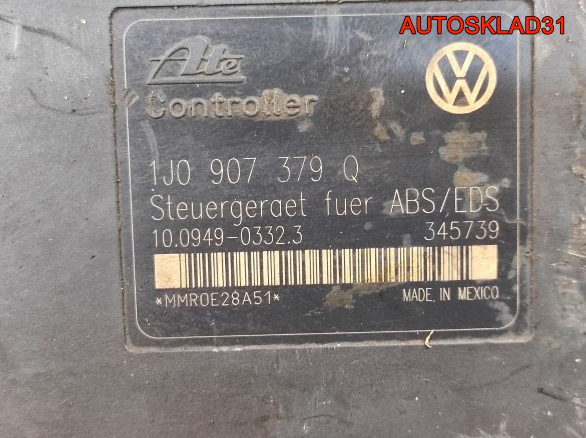 Блок ABS Volkswagen New Beetle A4 1C0907379Q, 10000 рублей, Дубовое