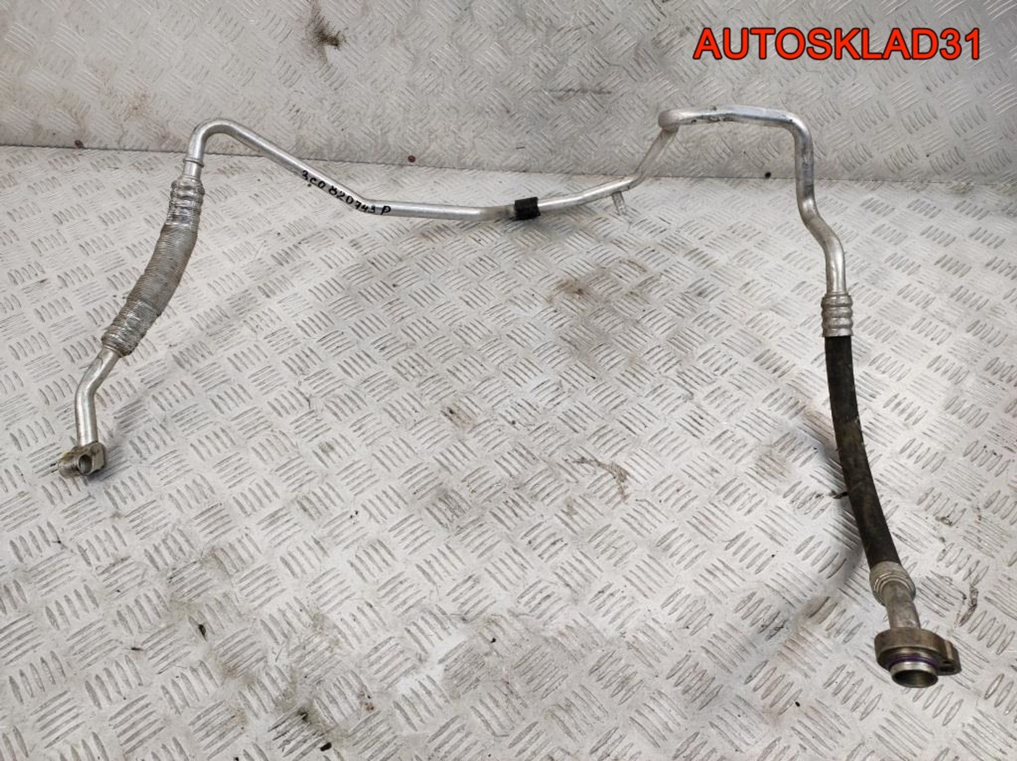 Трубка кондиционера VW Passat B6 3C0820743P, 1800 рублей, Дубовое
