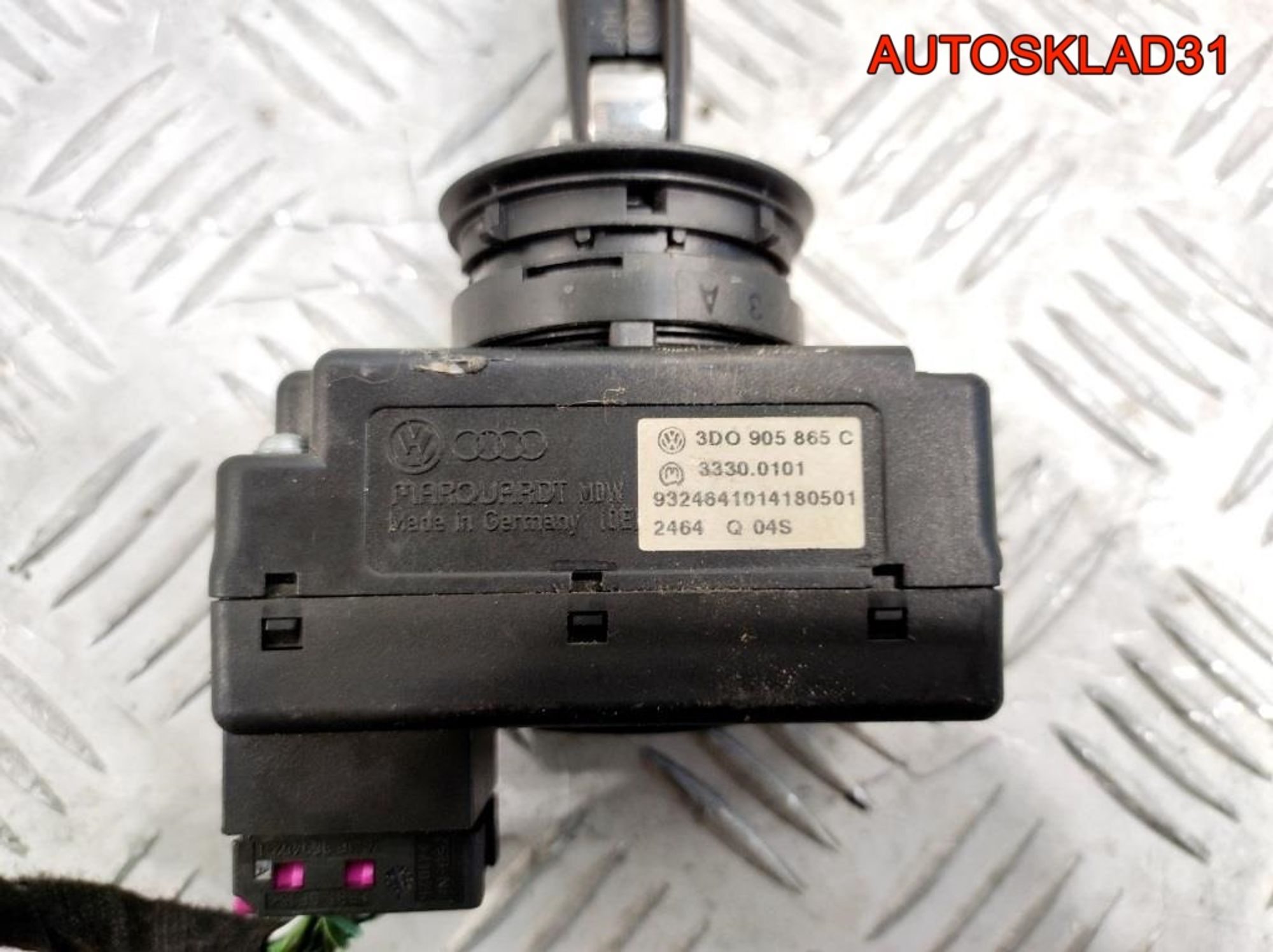 Замок зажигания АКПП Audi A8 D3 3D0905865C, 2300 рублей, Дубовое