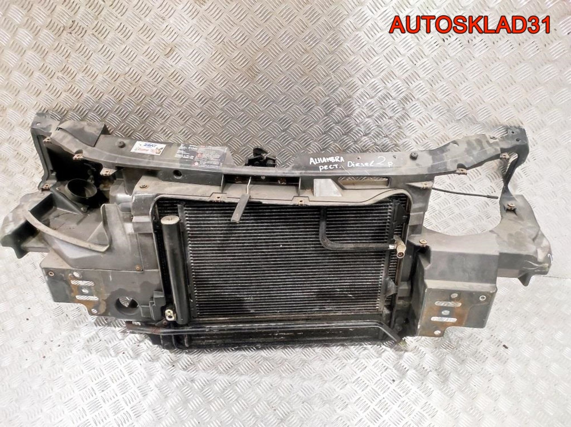 Панель передняя в сборе Seat Alhambra 1 Рест Дизель, 17000 рублей, Дубовое