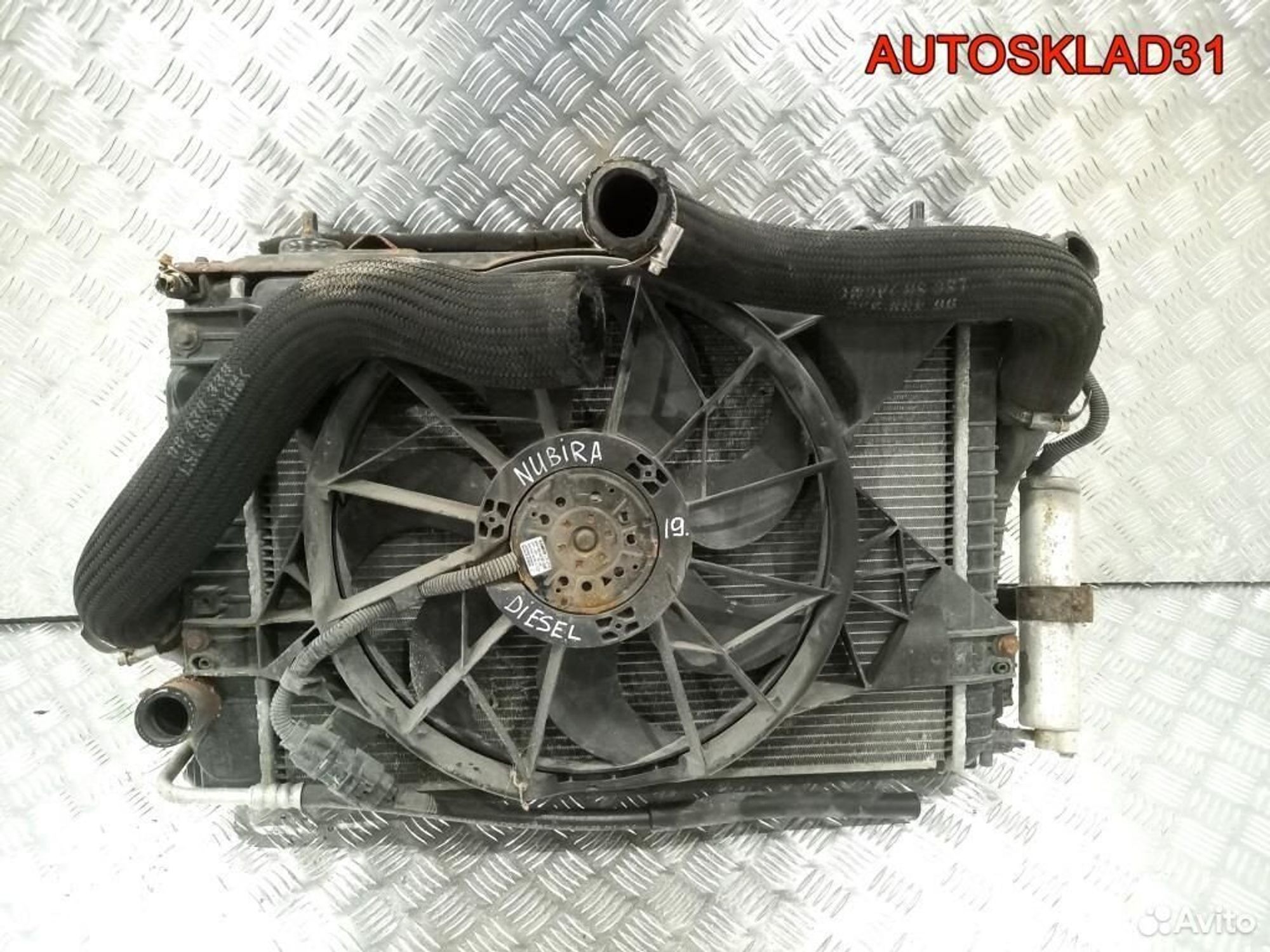 Кассета радиаторов Chevrolet Lacetti 2,0 Z20S1 Дизель 96839986, 10500 рублей, Дубовое