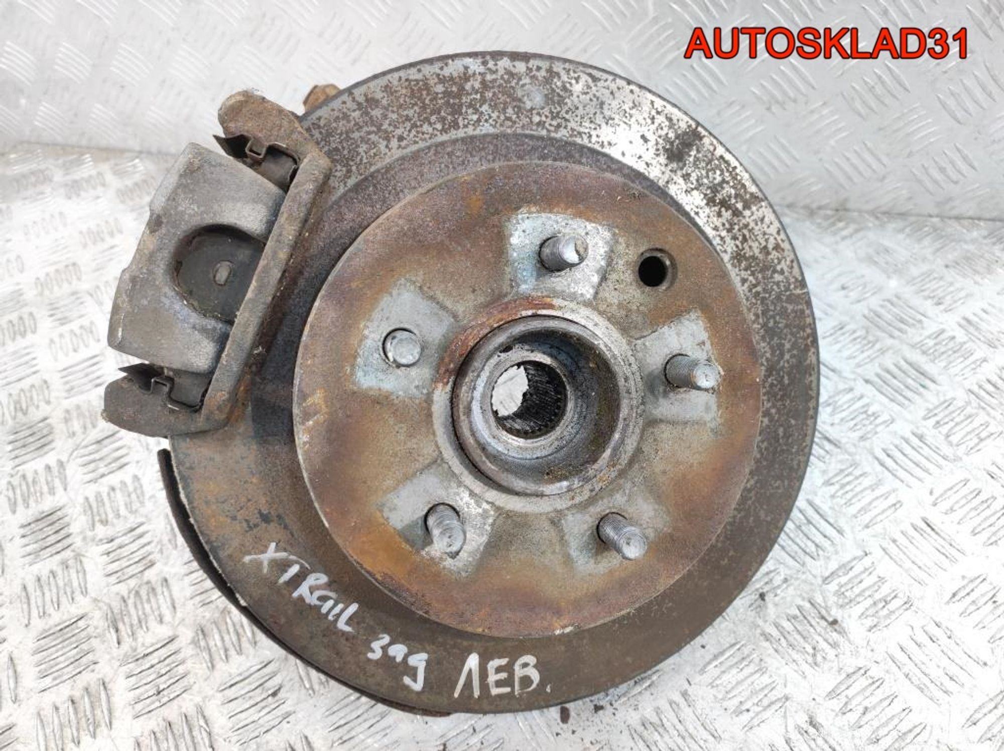 Кулак поворотный задний левый Nissan X-Trail T30 430198H300, 7000 рублей, Дубовое