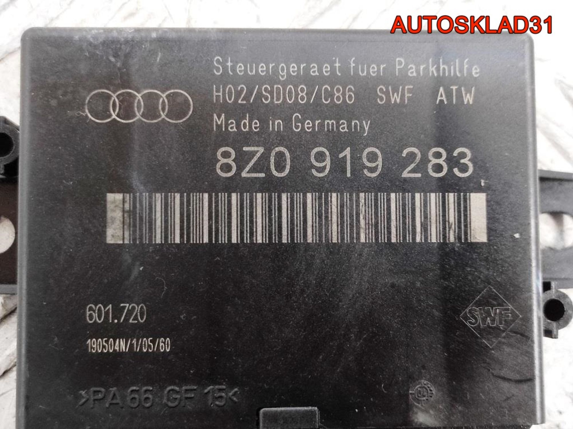 Блок парктроников Audi A6 C5 8Z0919283, 1700 рублей, Дубовое