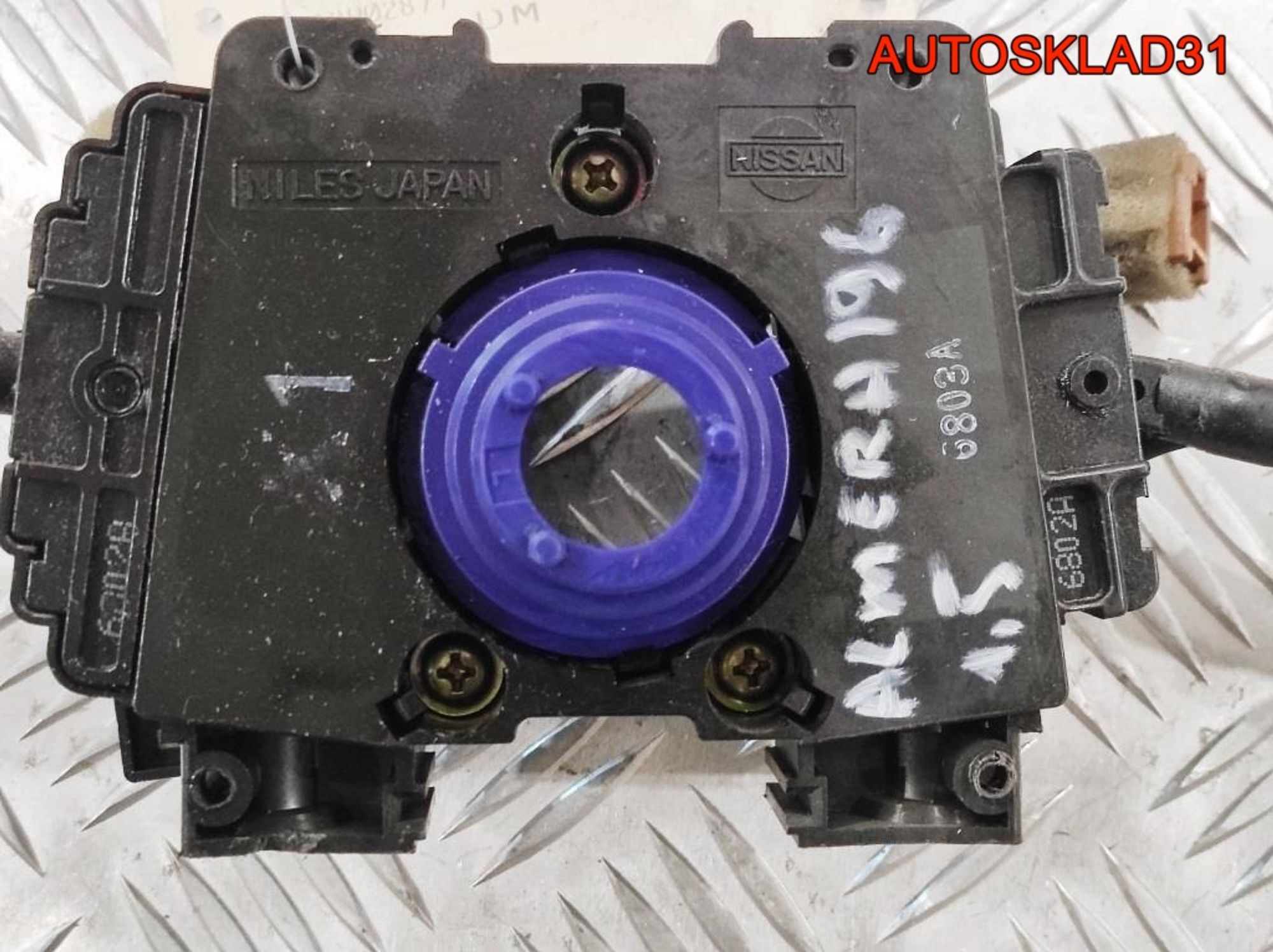 Переключатель подрулевой в сборе Nissan Almera N15 255401N060, 2000 рублей, Дубовое